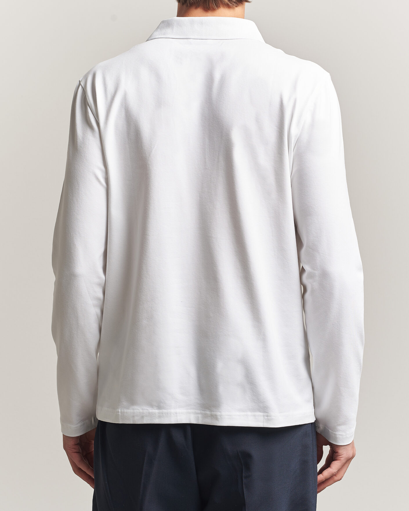 Herre | Polotrøjer | Filippa K | Luke Stretch Polo Shirt White