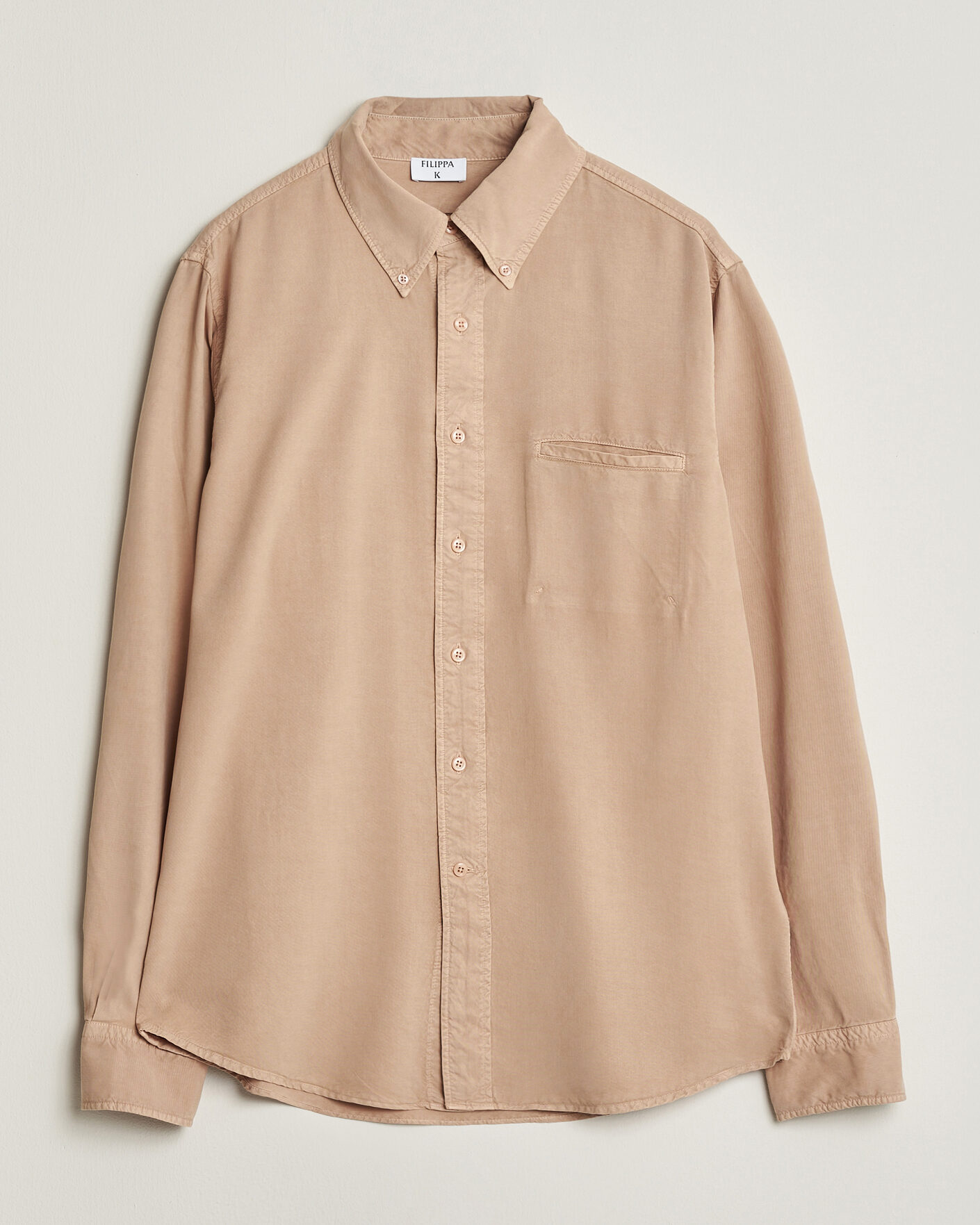 Herre | Skjorter | Filippa K | Zack Lyocell Shirt Beige