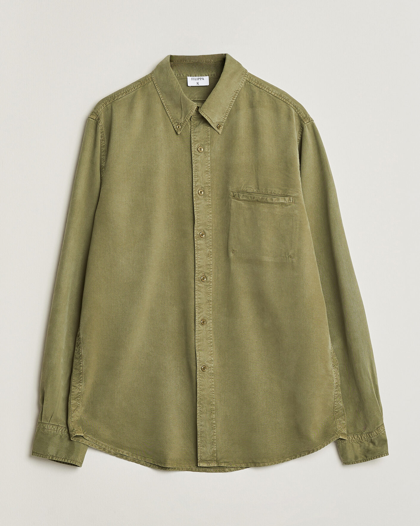 Herre | Skjorter | Filippa K | Zack Lyocell Shirt Laurel Green