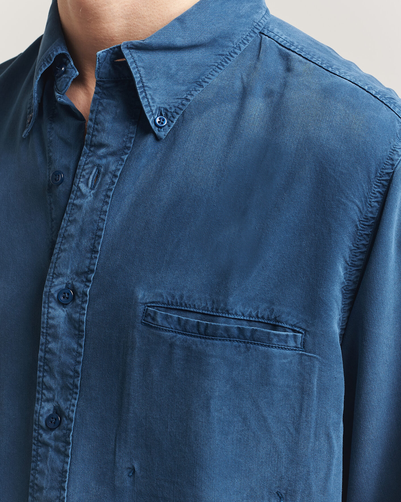 Herre | Skjorter | Filippa K | Zack Lyocell Shirt Night Teal