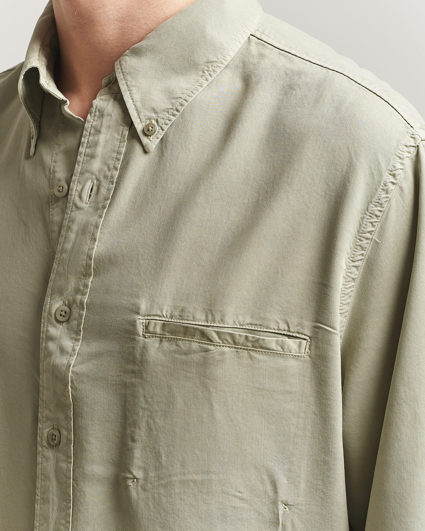 Herre | Skjorter | Filippa K | Zack Lyocell Shirt Light Green
