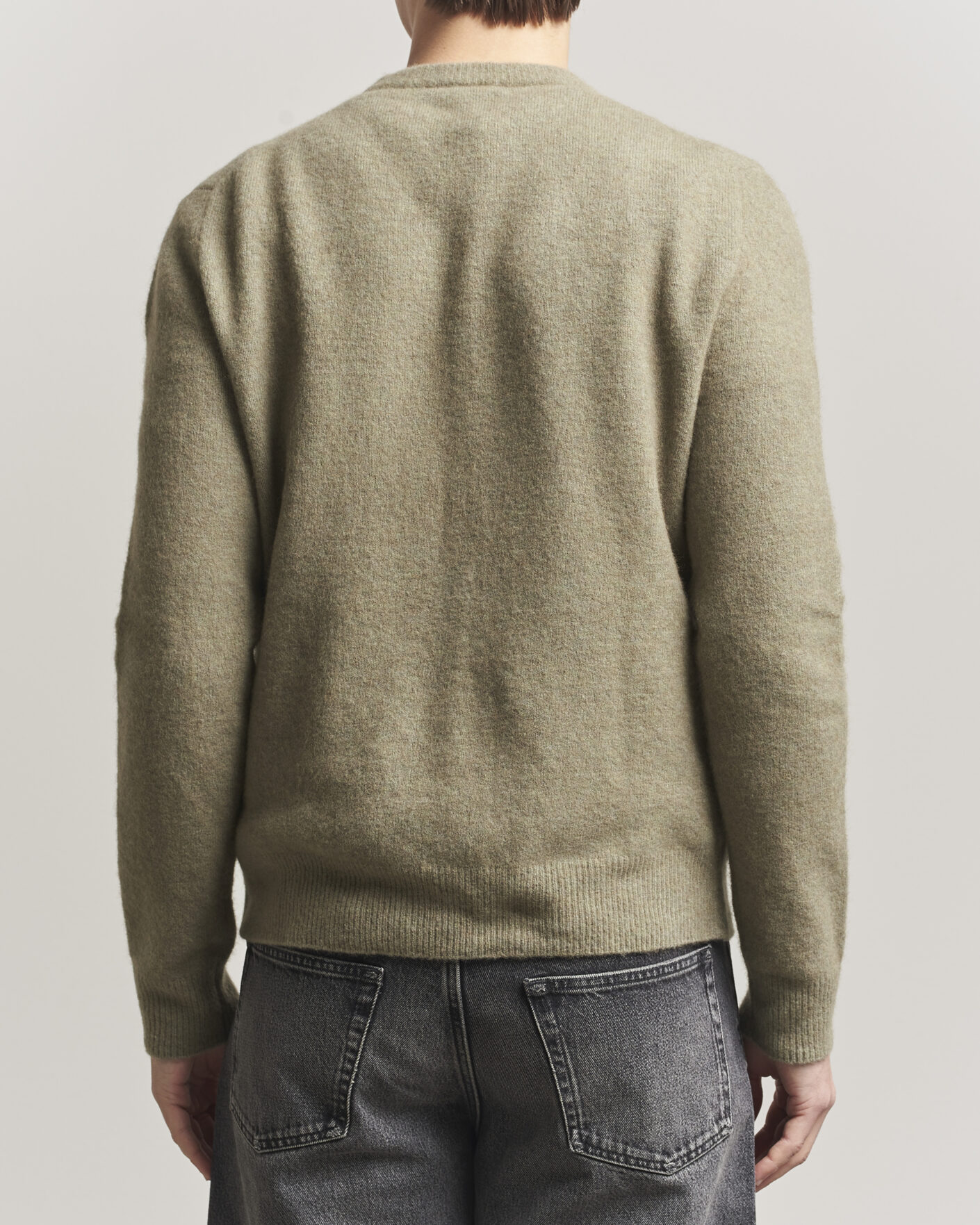 Herre | Trøjer | Filippa K | Yak Knitted Sweater Light Green