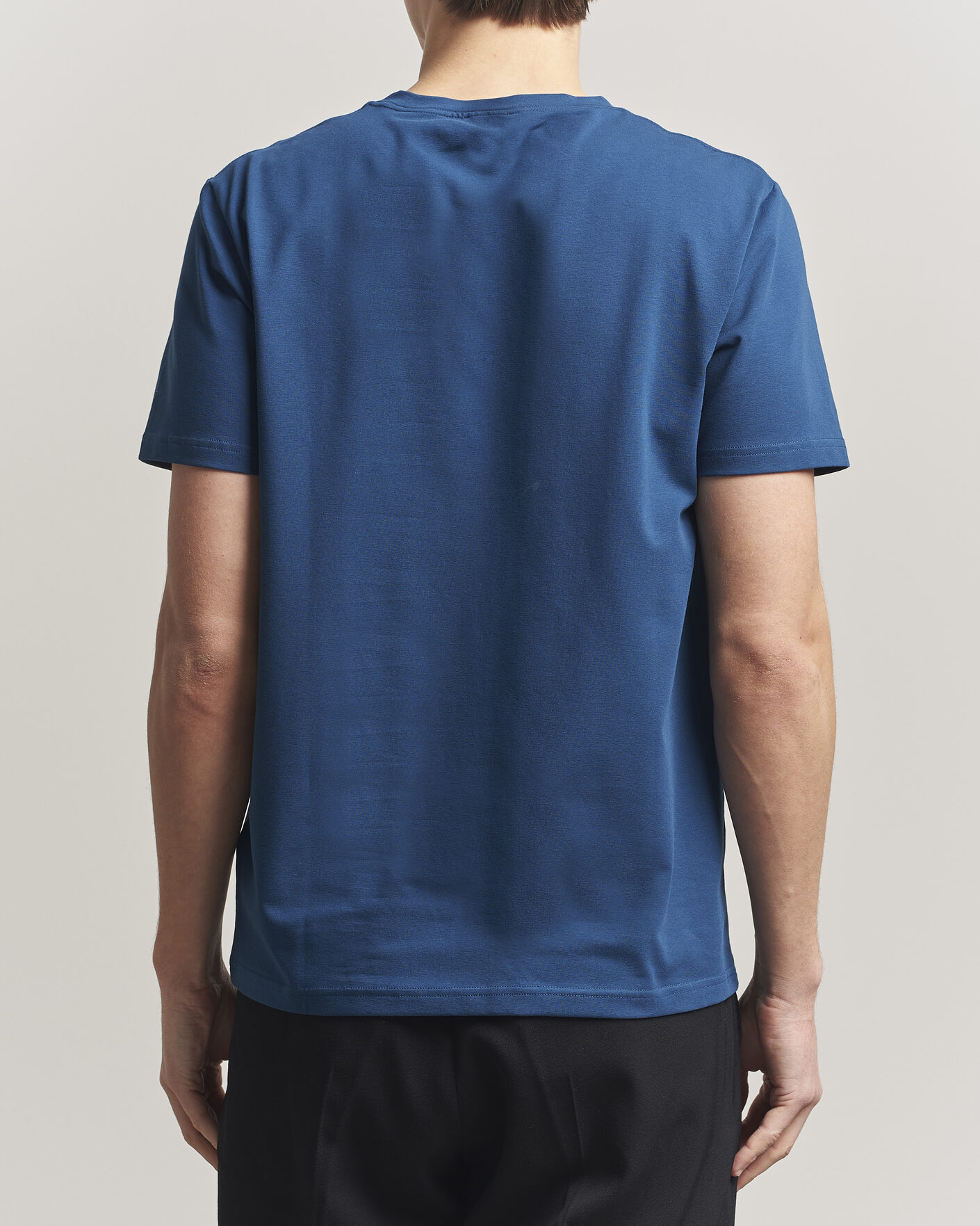 Herre | T-Shirts | Filippa K | Soft Lycra T-Shirt Night Teal