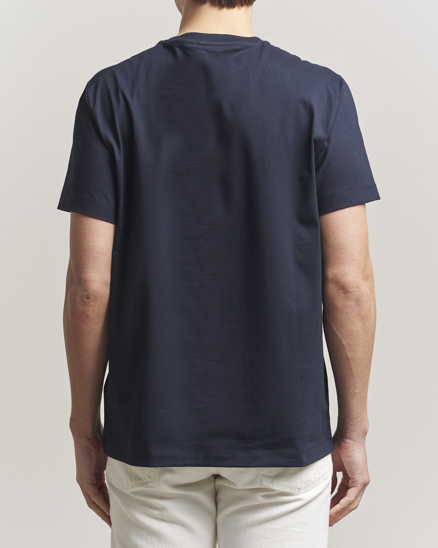 Herre | T-Shirts | Filippa K | Filip Crew Neck T-Shirt Navy