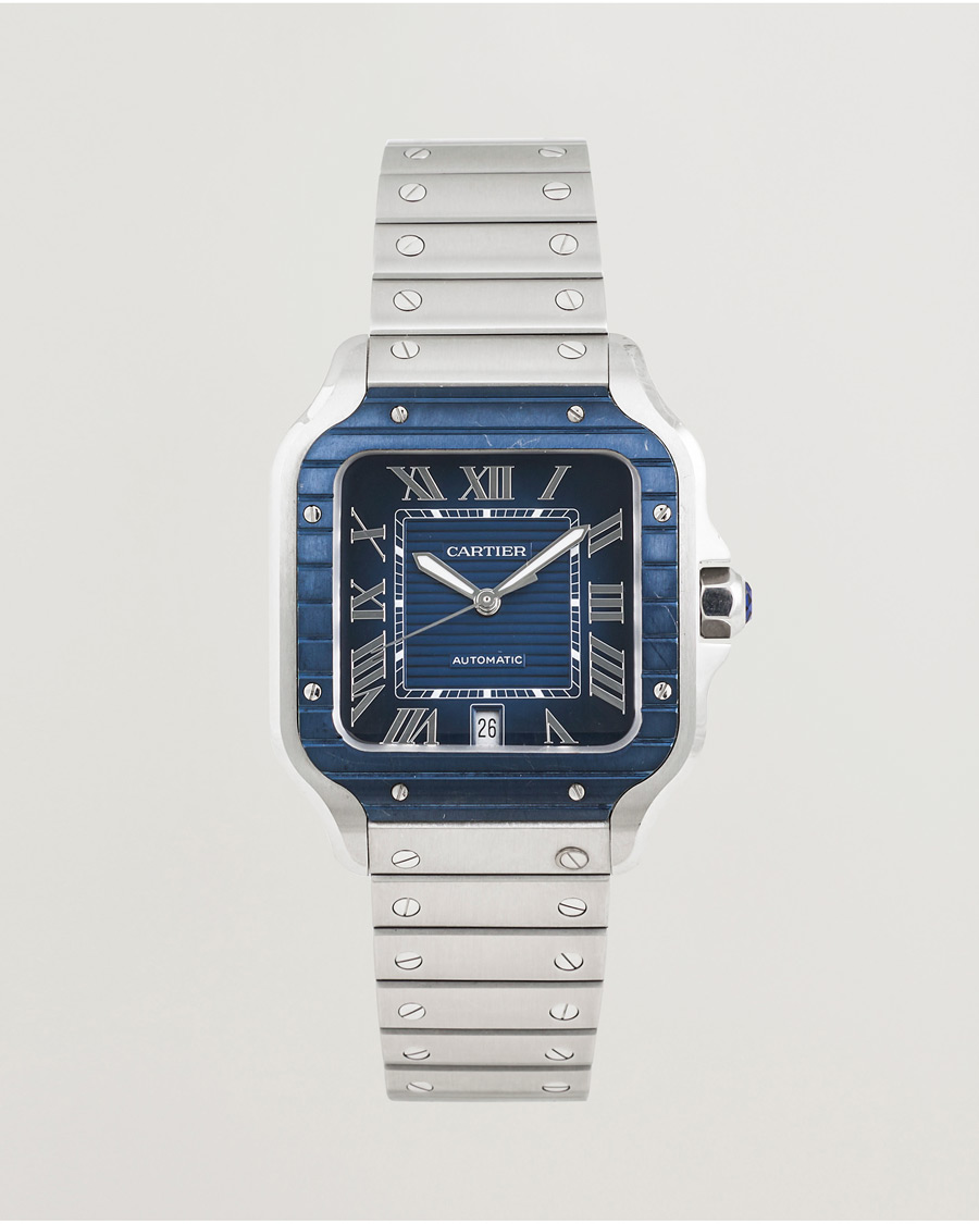 Herre | Pre-Owned & Vintage Watches | Cartier Pre-Owned | Santos XL