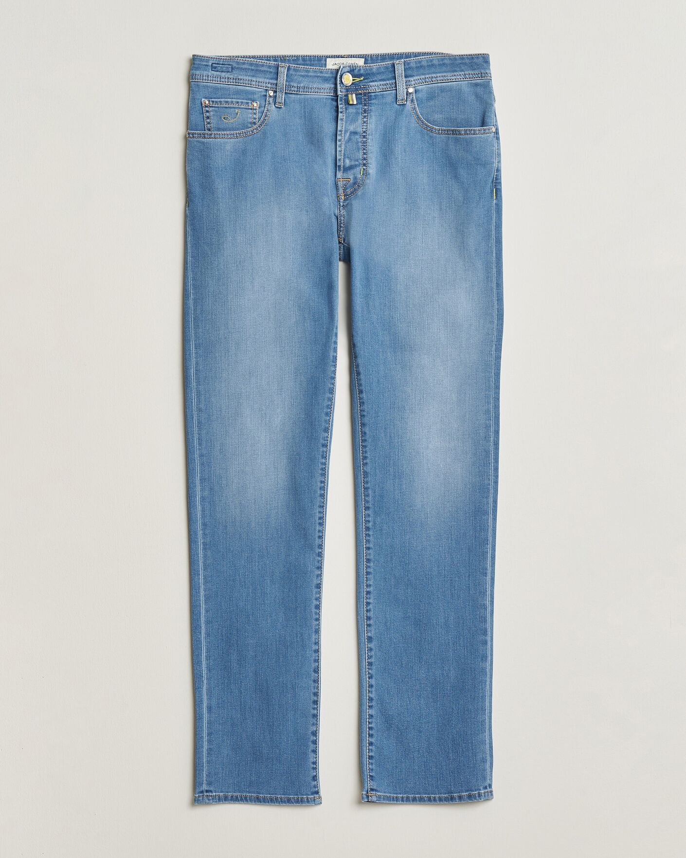Herre | Jeans | Jacob Cohën | Bard Slim Fit Stretch Jeans Super Light Blue