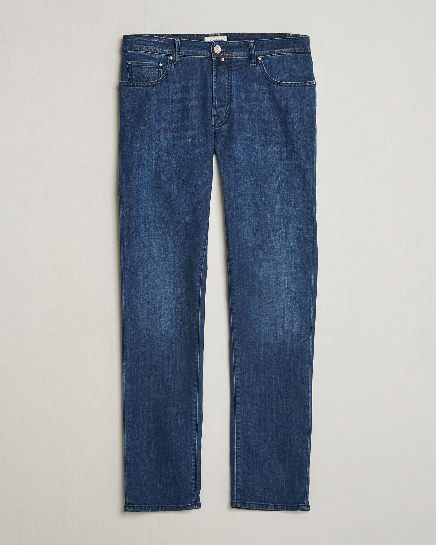 Herre | Jeans | Jacob Cohën | Bard Slim Fit Stretch Jeans Mid Blue