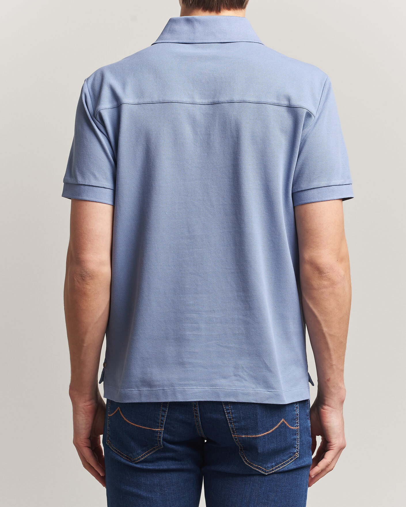 Herre | Polotrøjer | Jacob Cohën | Cotton Polo Piquet Aviation
