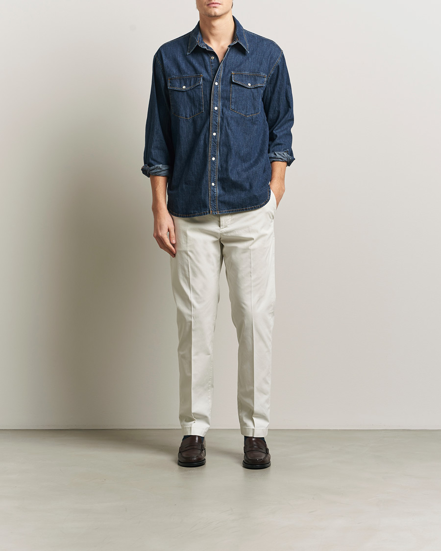 Herre | Bukser | Jacob Cohën | John Chino Off White