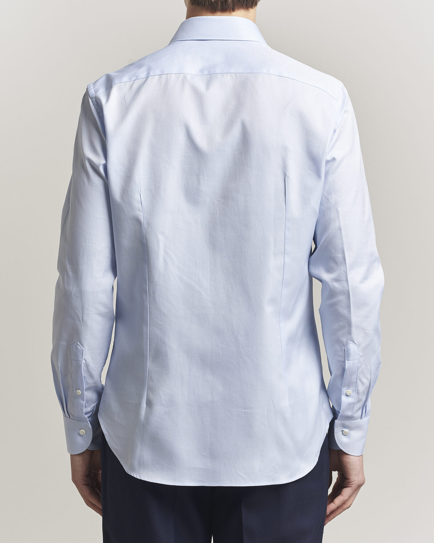 Herre | Skjorter | Canali | Slim Fit Oxford Shirt Light Blue