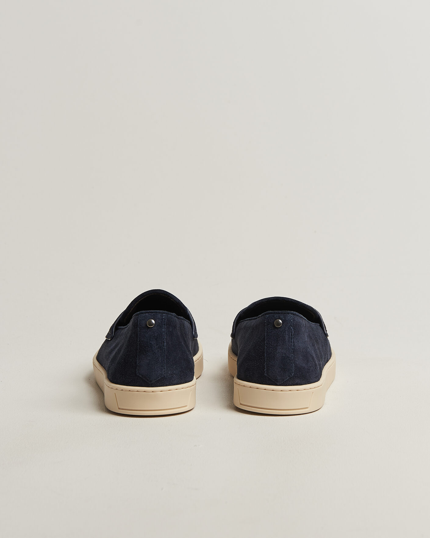 Herre | Loafers | Canali | Summer Loafers Navy Suede