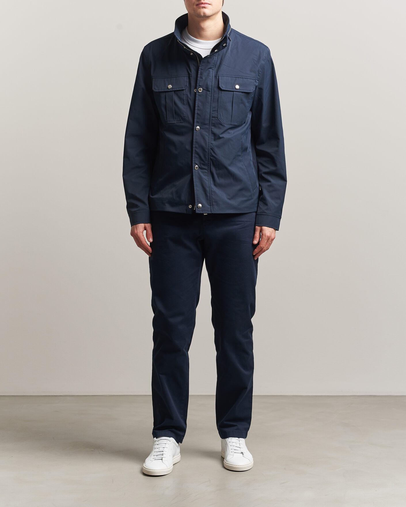 Herre | Bukser | J.Lindeberg | Chaze Cotton Stretch Pants JL Navy