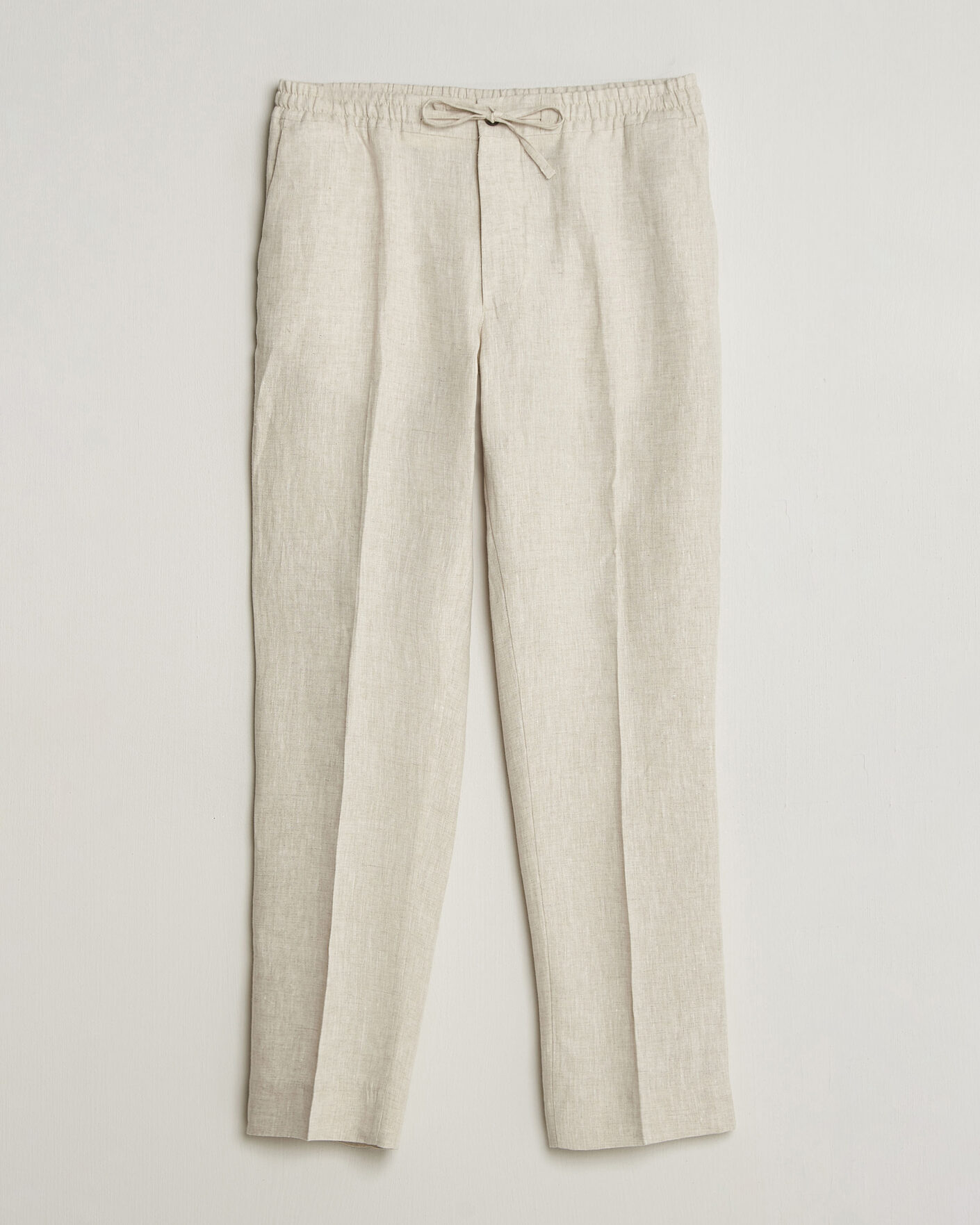 Herre | Bukser | J.Lindeberg | Soren Drape Linen Pants Moonbeam