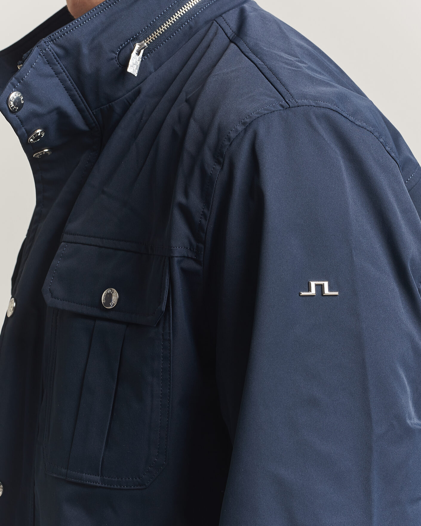 Herre | Jakker | J.Lindeberg | Bailey Recyceled Poly Jacket JL Navy