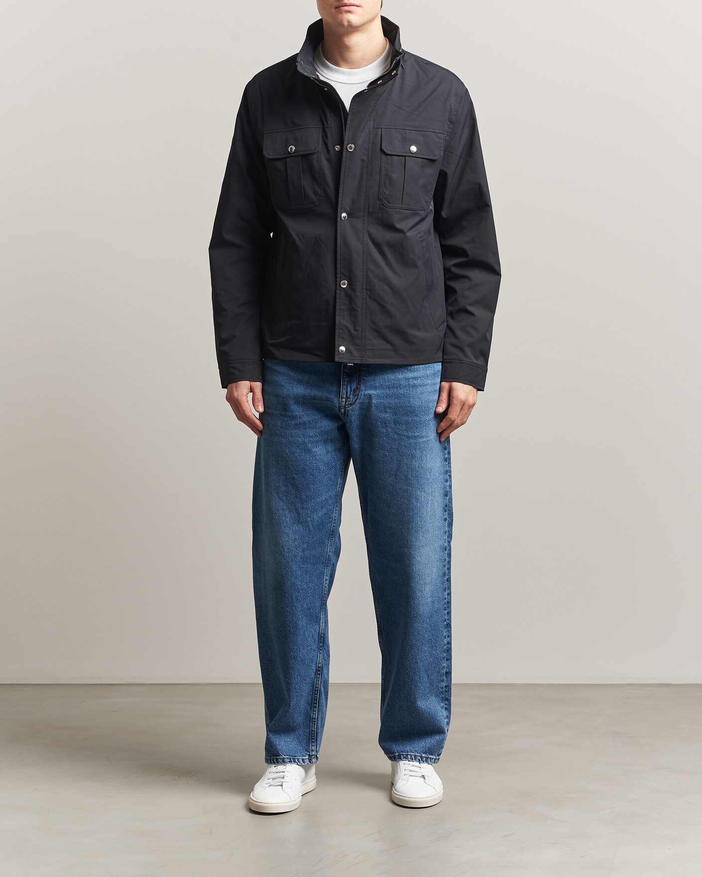Herre | Jakker | J.Lindeberg | Bailey Recyceled Poly Jacket Black