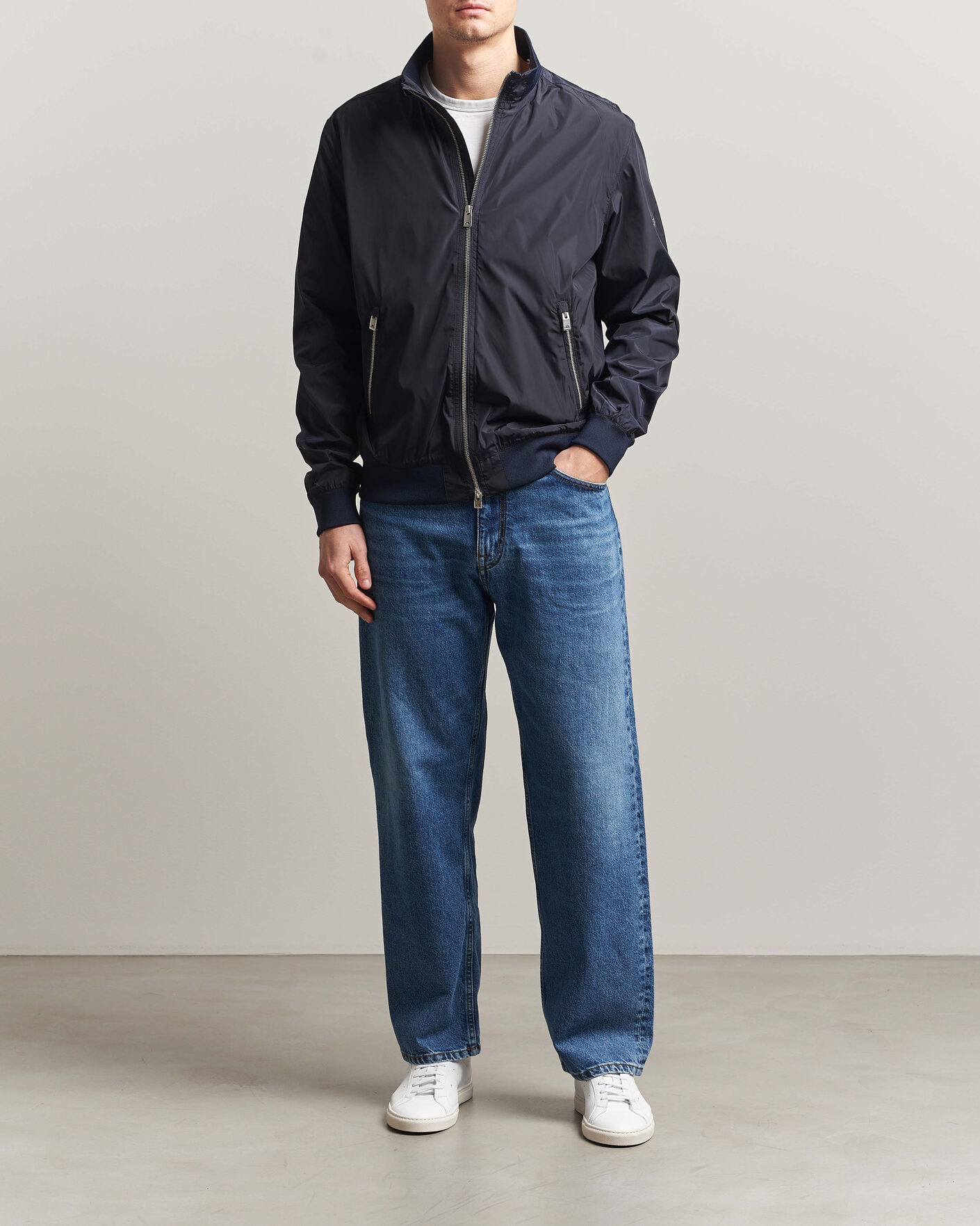 Herre | Jakker | J.Lindeberg | Kevin Poly Jacket JL Navy