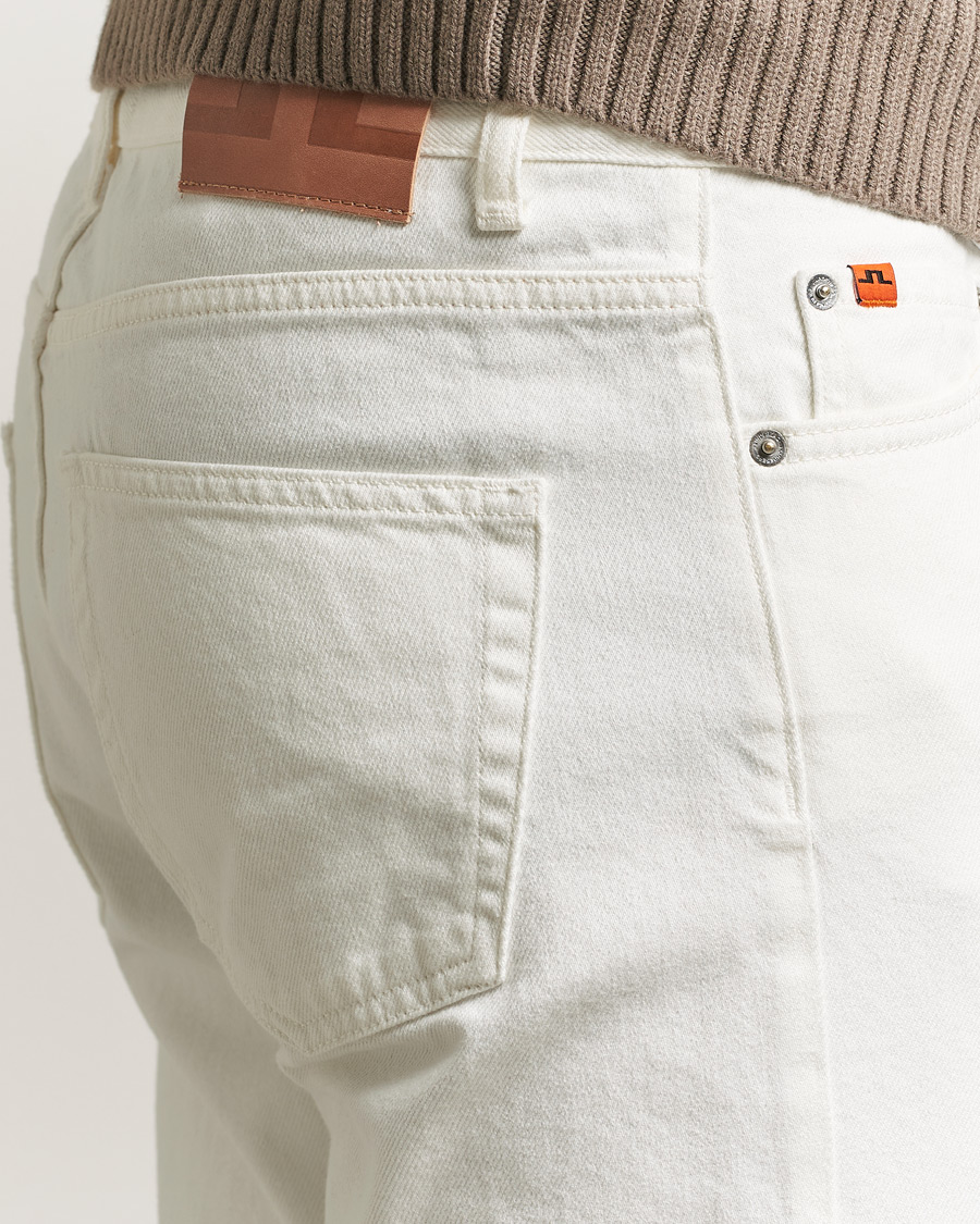 Herre | Bukser | J.Lindeberg | Cody Regular 5-Pocket Pants White