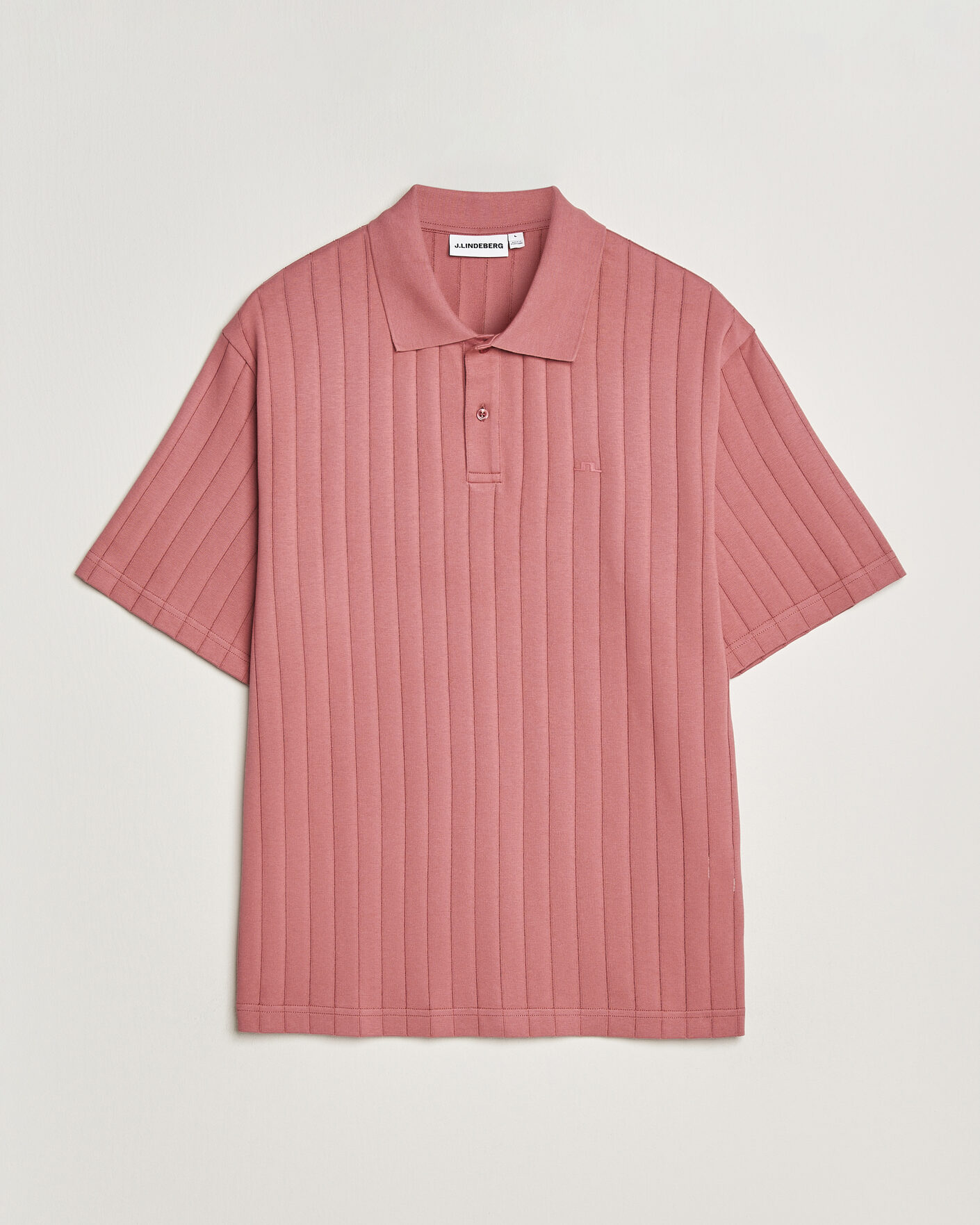 Herre | Polotrøjer | J.Lindeberg | Simon Striped Polo Withered Rose