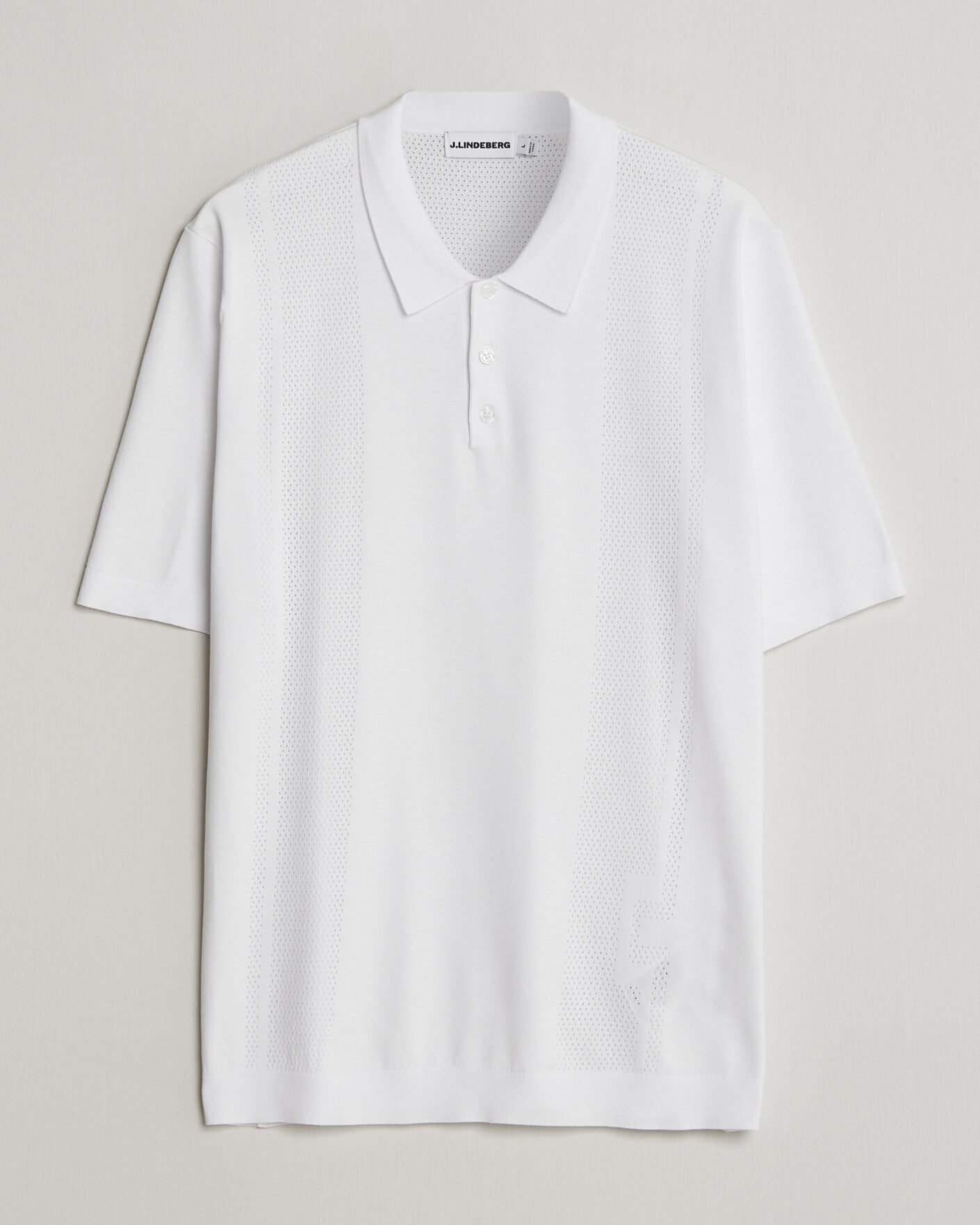 Herre | Polotrøjer | J.Lindeberg | Reymond Knit Polo White