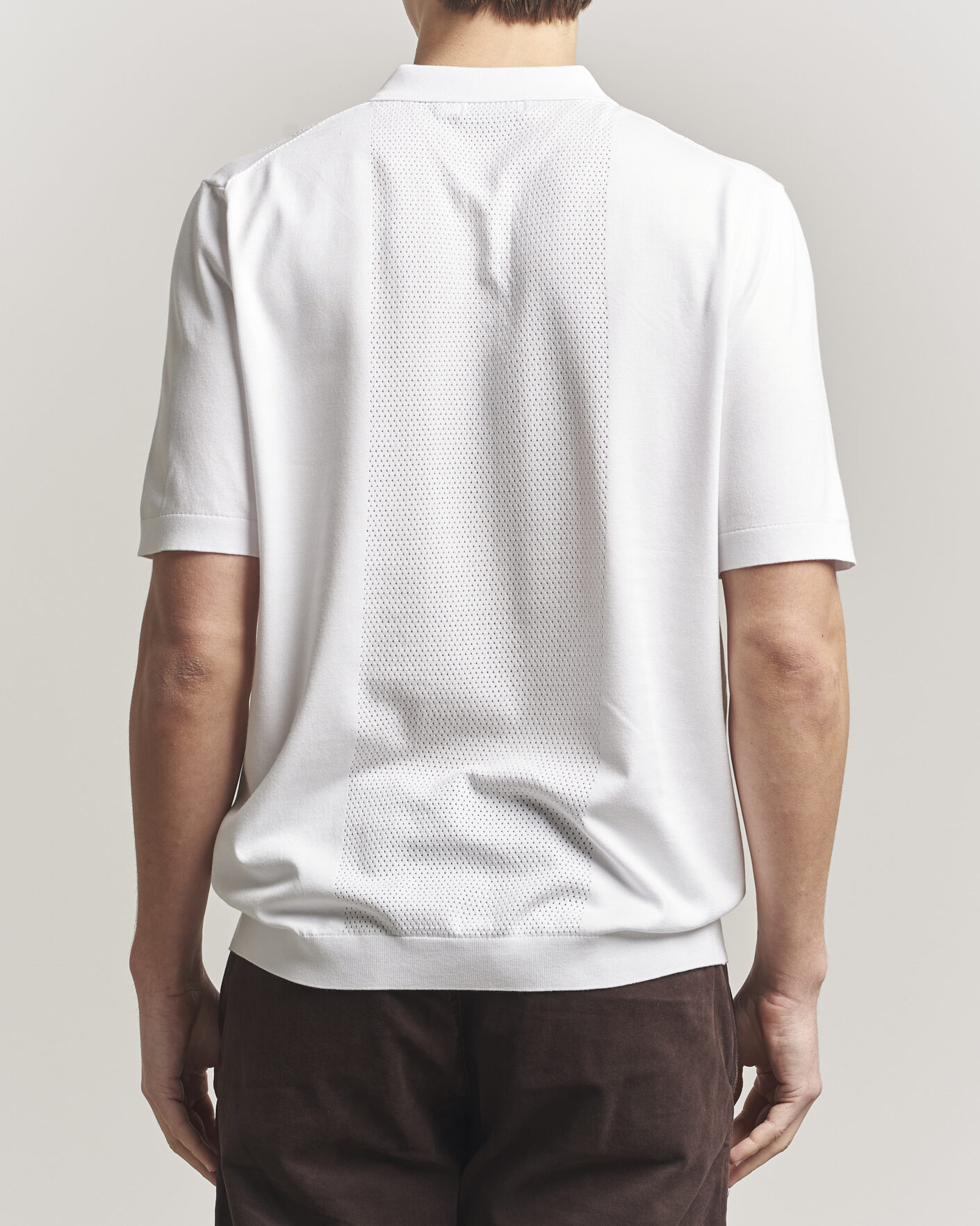 Herre | Polotrøjer | J.Lindeberg | Reymond Knit Polo White