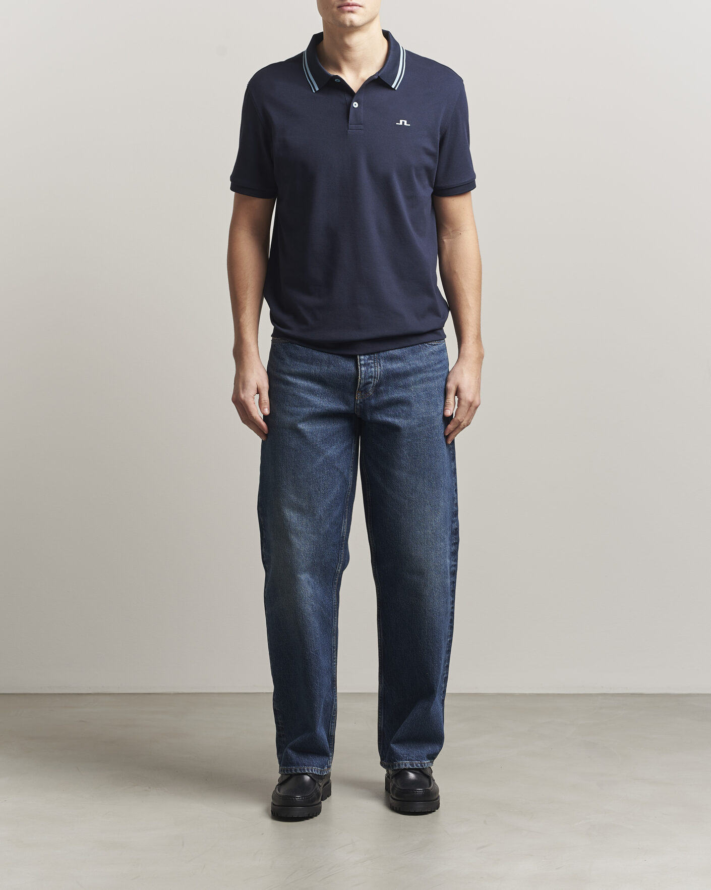 Herre | Polotrøjer | J.Lindeberg | Joey Tipping Polo JL Navy
