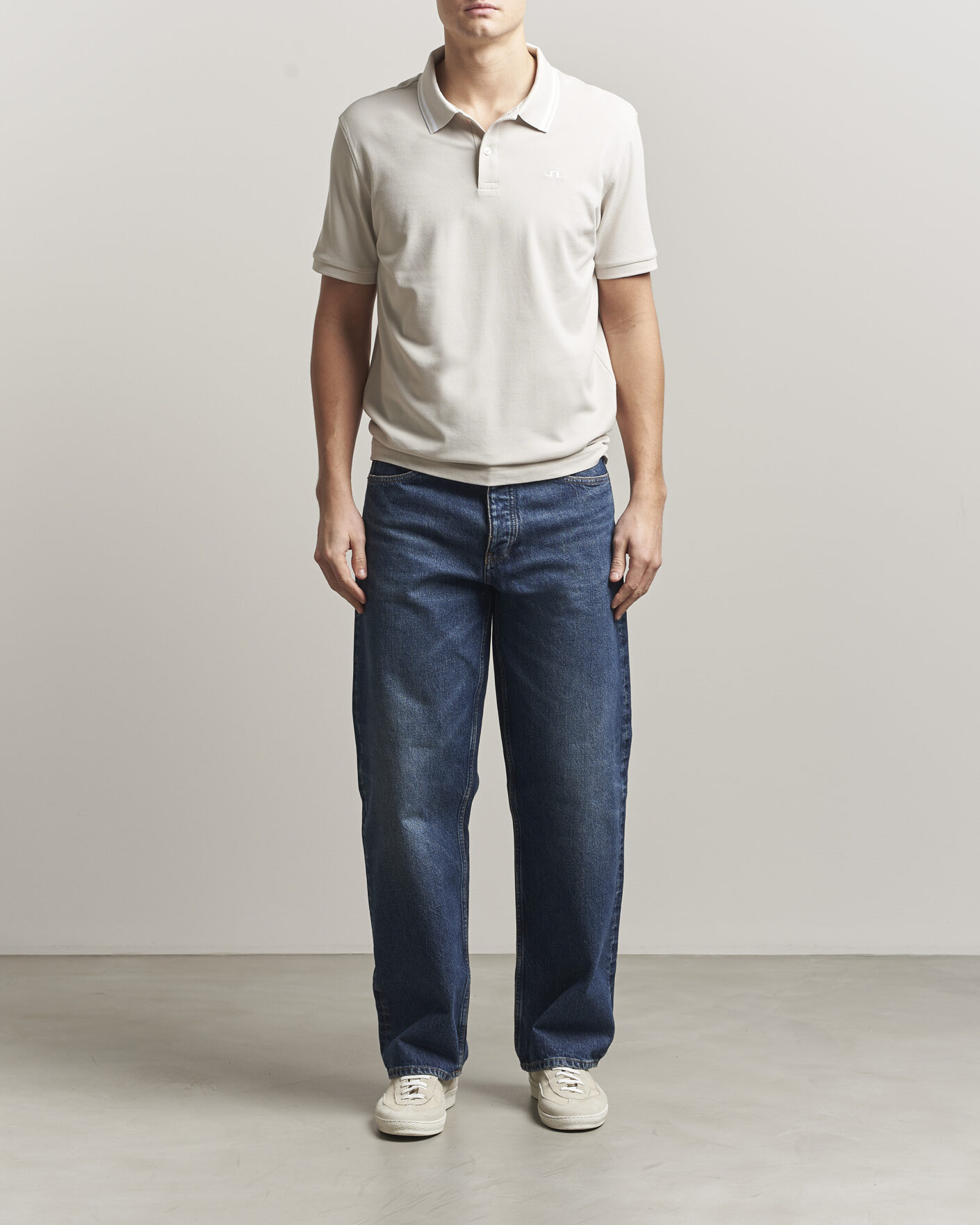 Herre | Polotrøjer | J.Lindeberg | Joey Tipping Polo Moonbeam