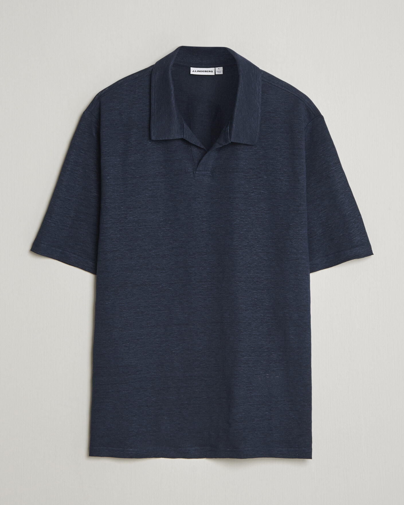 Herre | Polotrøjer | J.Lindeberg | Roy Linen Polo JL Navy