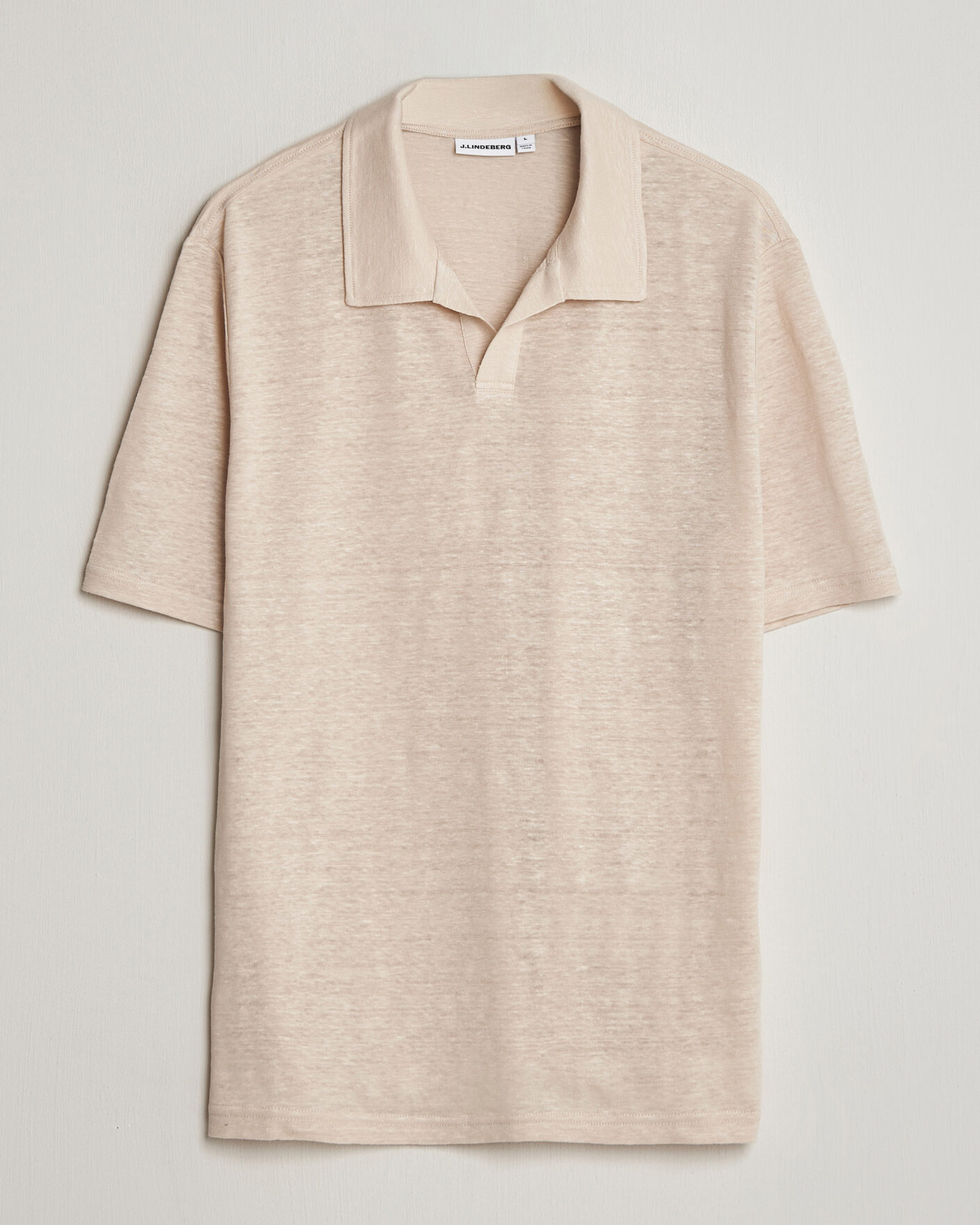 Herre | Polotrøjer | J.Lindeberg | Roy Linen Polo Moonbeam