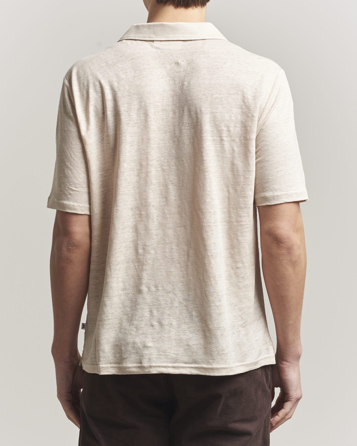 Herre | Polotrøjer | J.Lindeberg | Roy Linen Polo Moonbeam