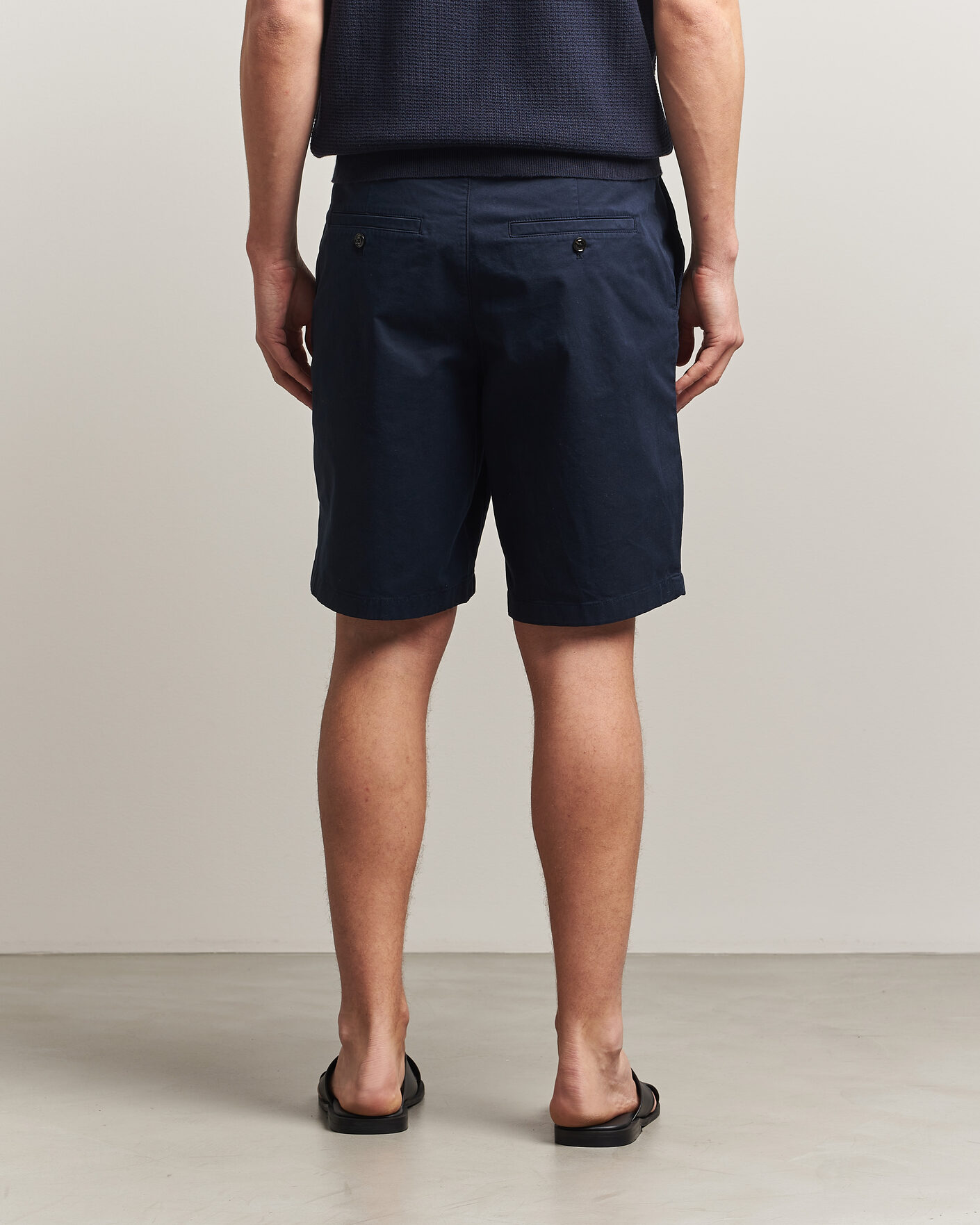 Herre | Shorts | J.Lindeberg | Shane Cotton Stretch Shorts JL Navy