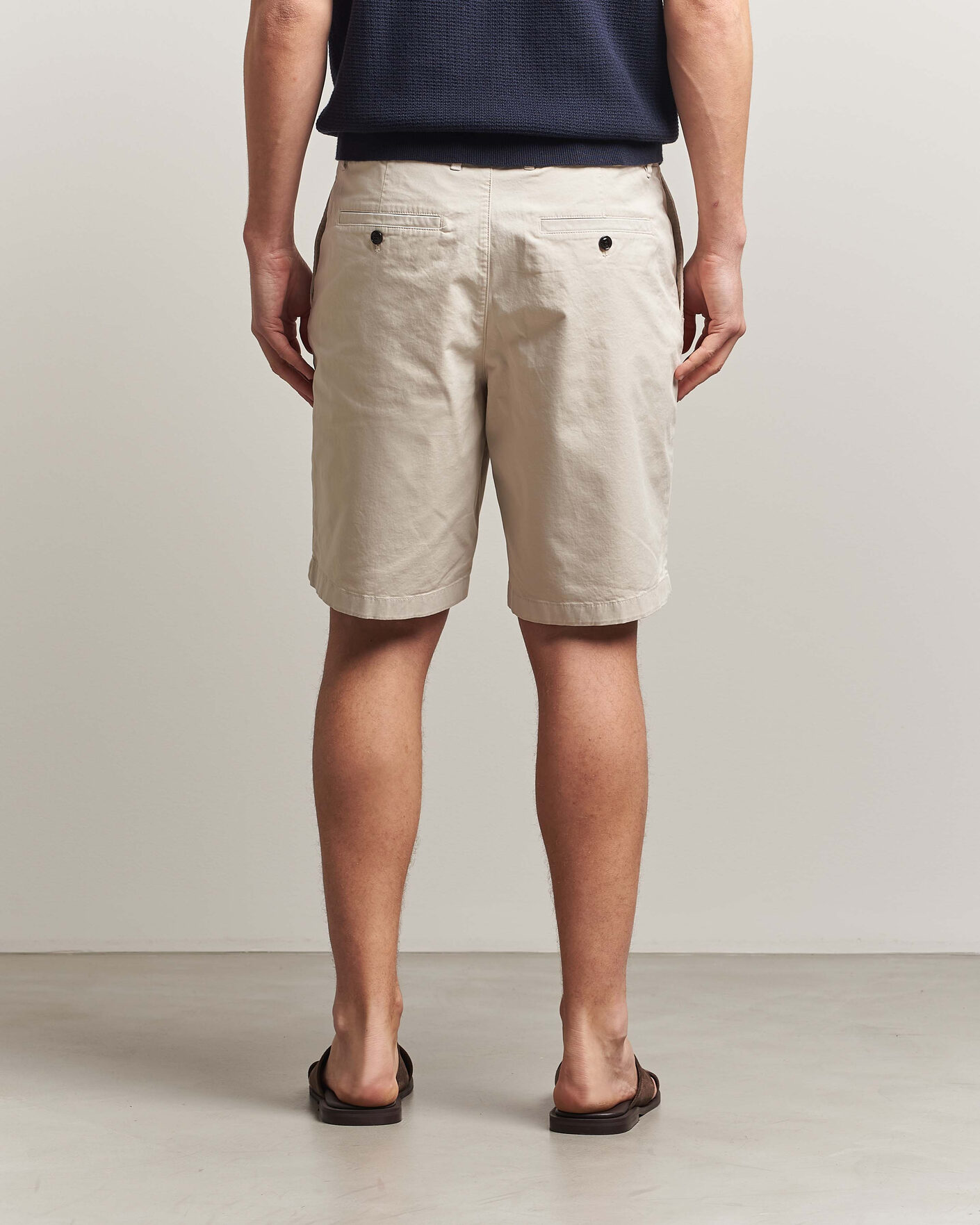 Herre | Shorts | J.Lindeberg | Shane Cotton Stretch Shorts Moonbeam