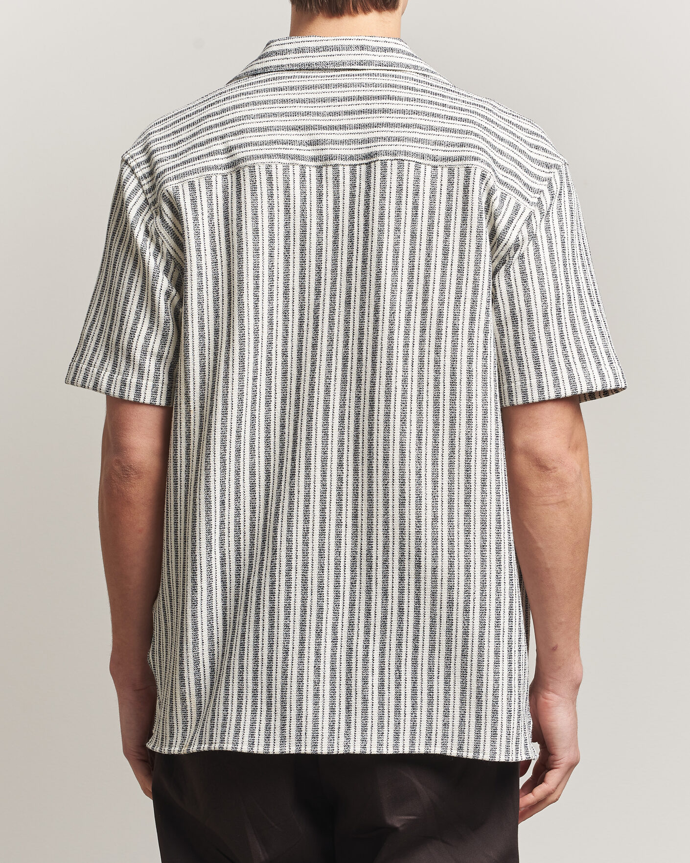 Herre | Skjorter | J.Lindeberg | Elio Structure Resort Shirt JL Navy