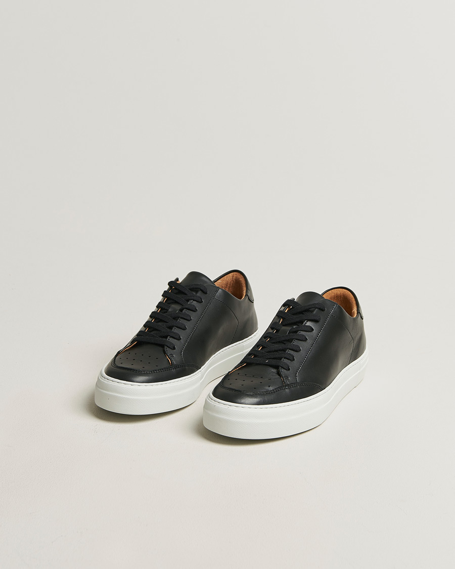Herre | Sneakers | J.Lindeberg | Art Signature Leather Sneaker Black