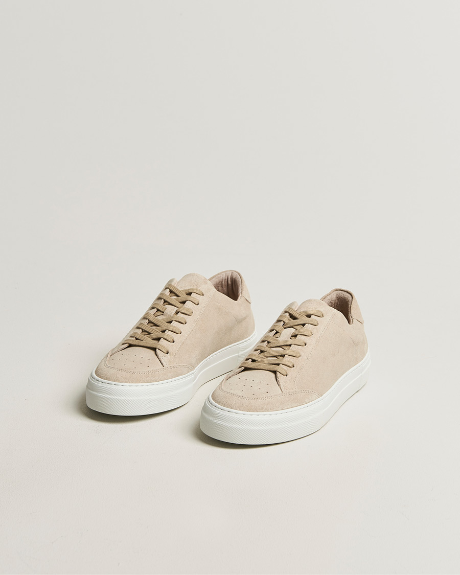 Herre | Sneakers | J.Lindeberg | Art Signature Suede Sneaker Moonbeam