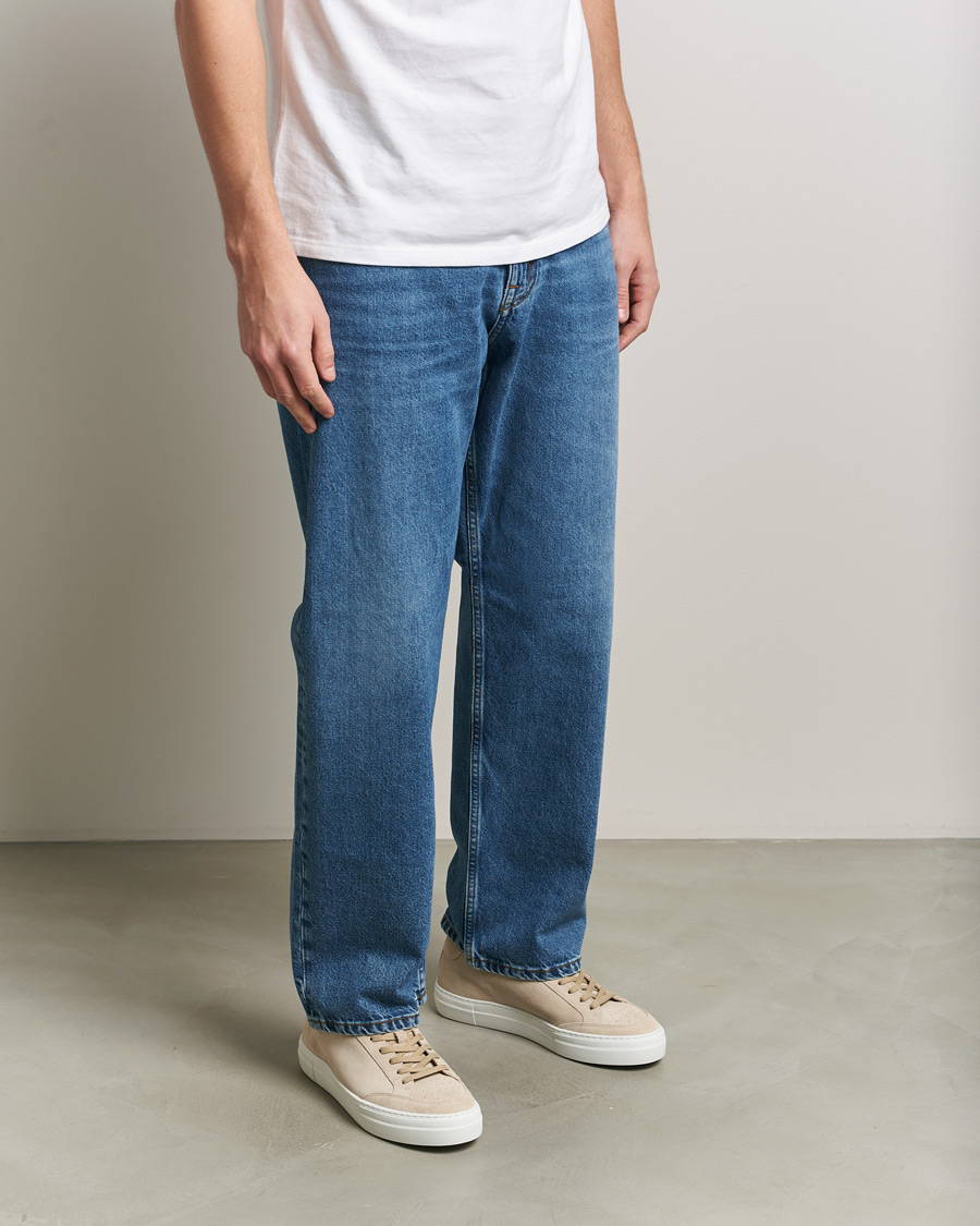 Herre | Sneakers | J.Lindeberg | Art Signature Suede Sneaker Moonbeam