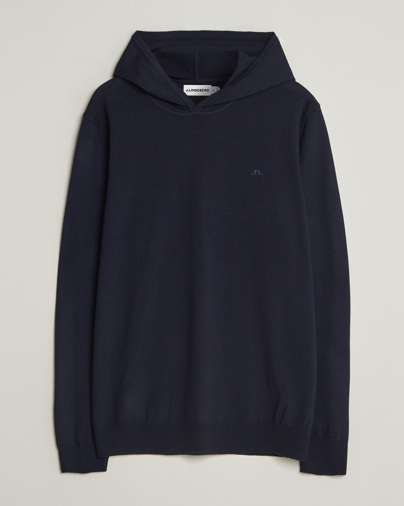 Herre | Trøjer | J.Lindeberg | Karl Merino Hoodie JL Navy