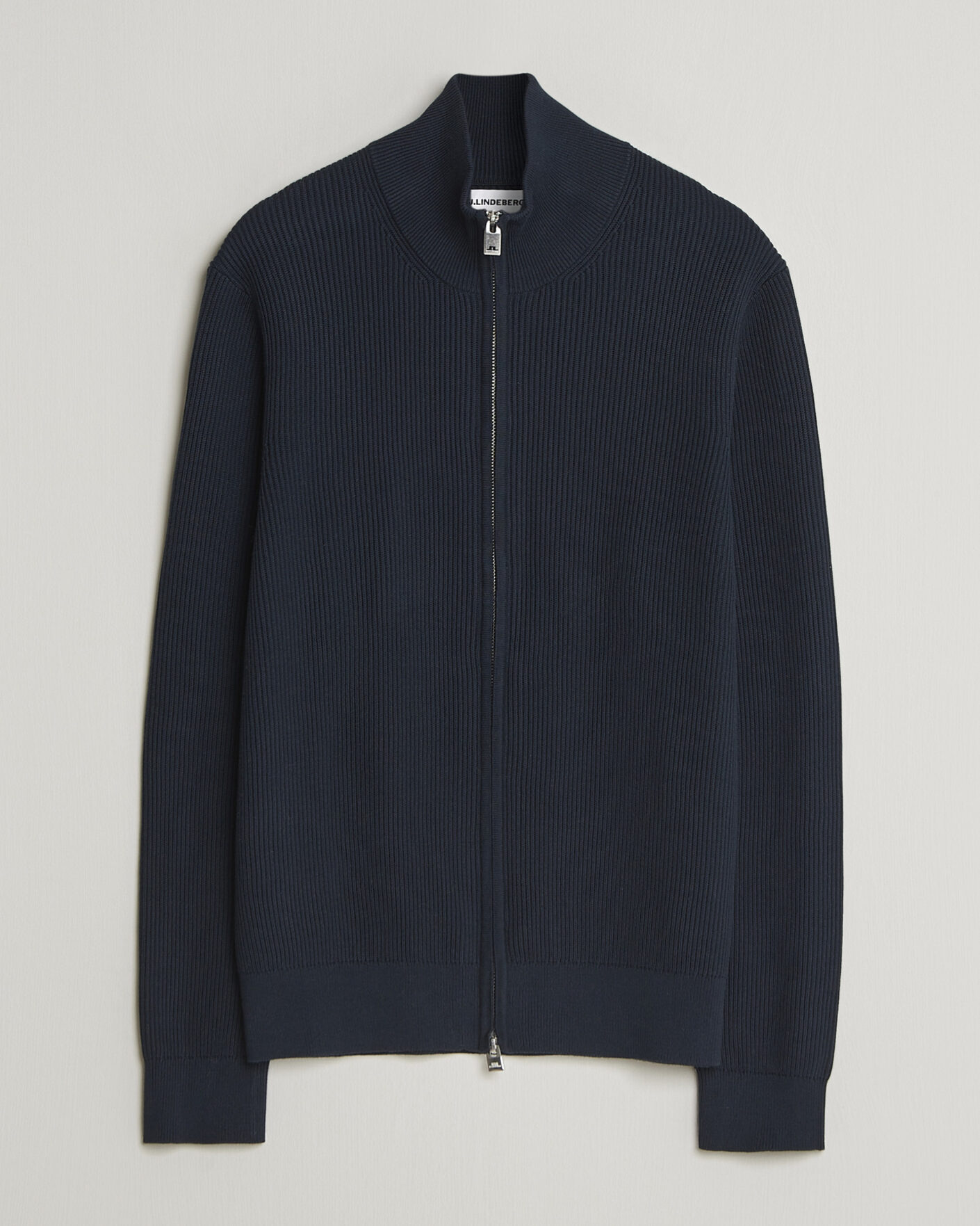 Herre | Trøjer | J.Lindeberg | Alexis Full Zip Cardigan JL Navy