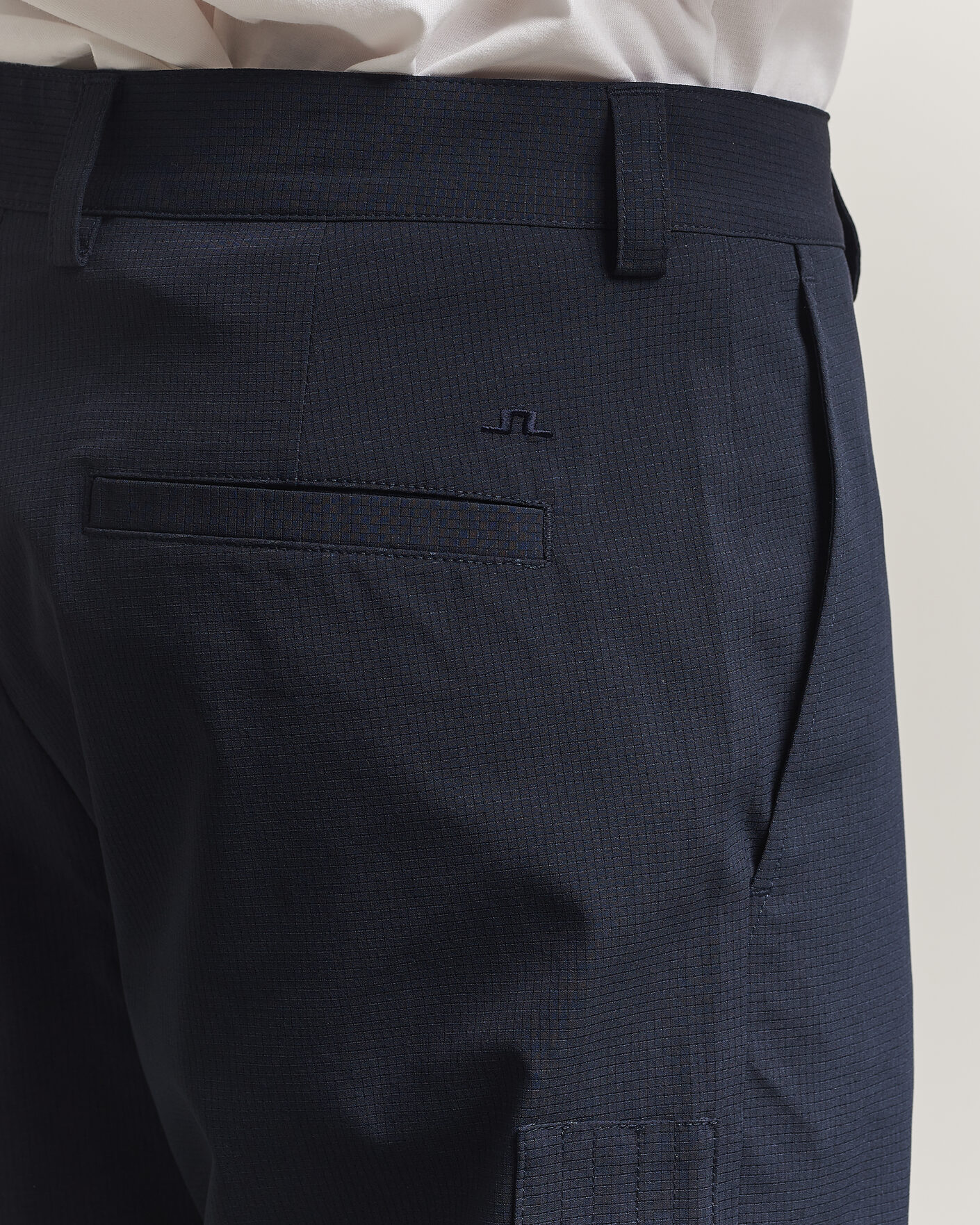 Herre | Bukser | J.Lindeberg | Devyn Straight Vent Pants JL Navy