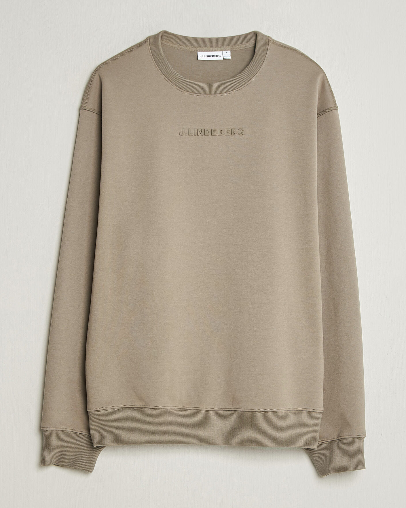 Herre | Trøjer | J.Lindeberg | Club Crew Neck Brindle