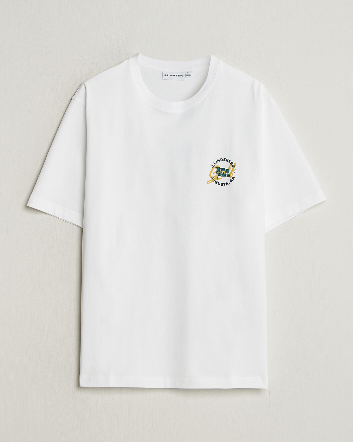 Herre | T-Shirts | J.Lindeberg | Parcie Masters Tour T-Shirt White