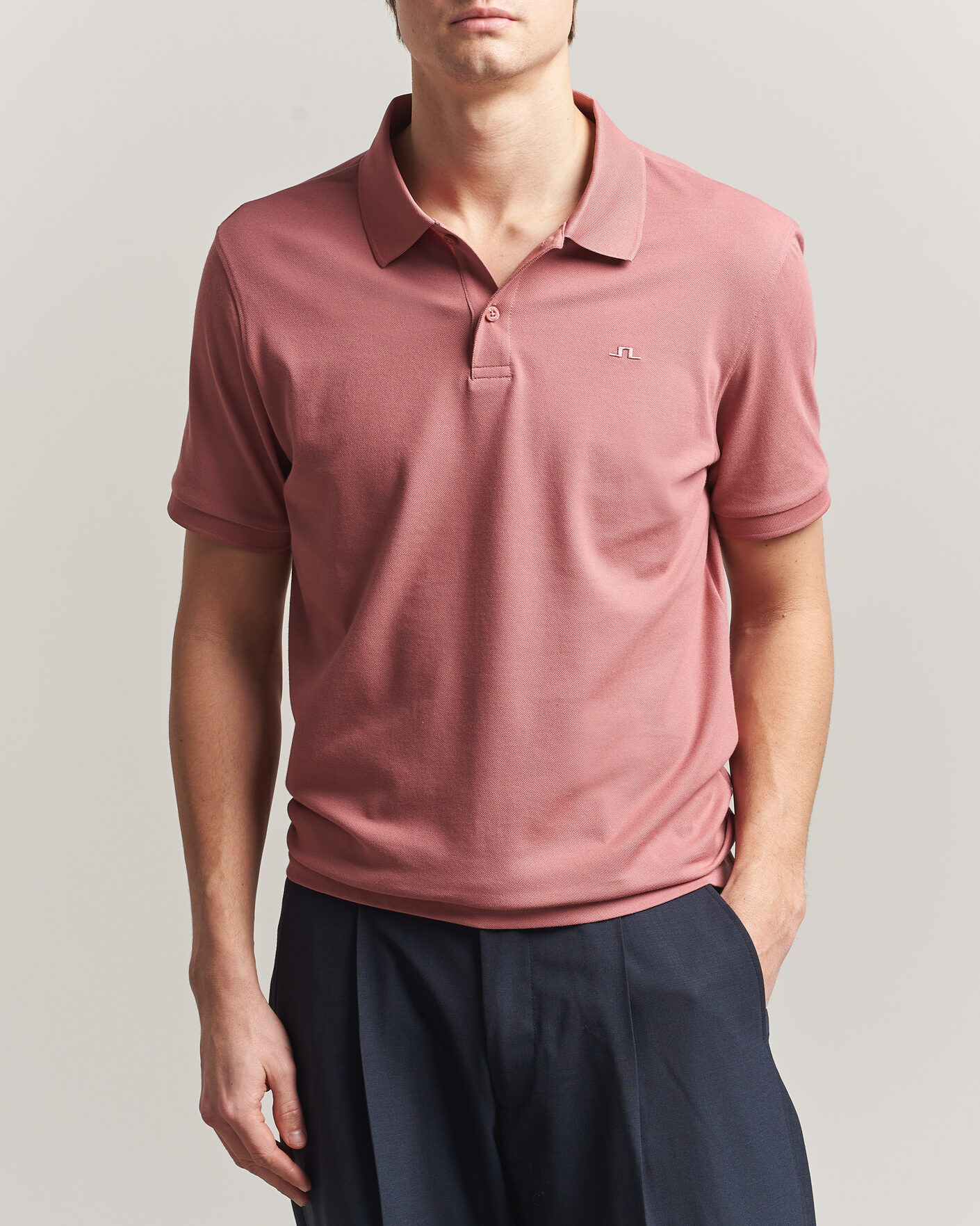 Herre | Polotrøjer | J.Lindeberg | Verse Polo Withered Rose