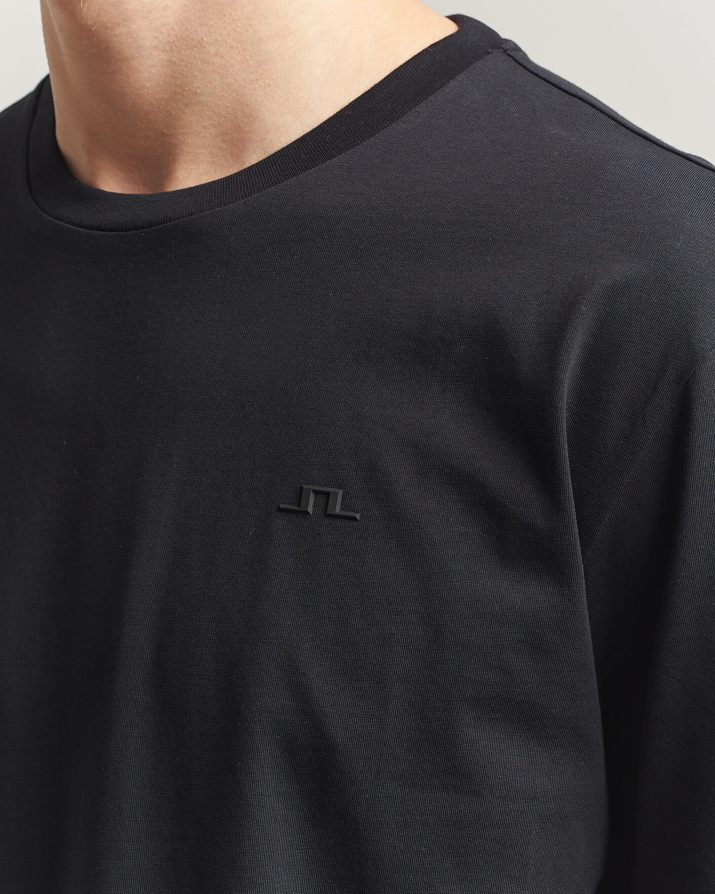 Herre | T-Shirts | J.Lindeberg | Alpha T-Shirt Black