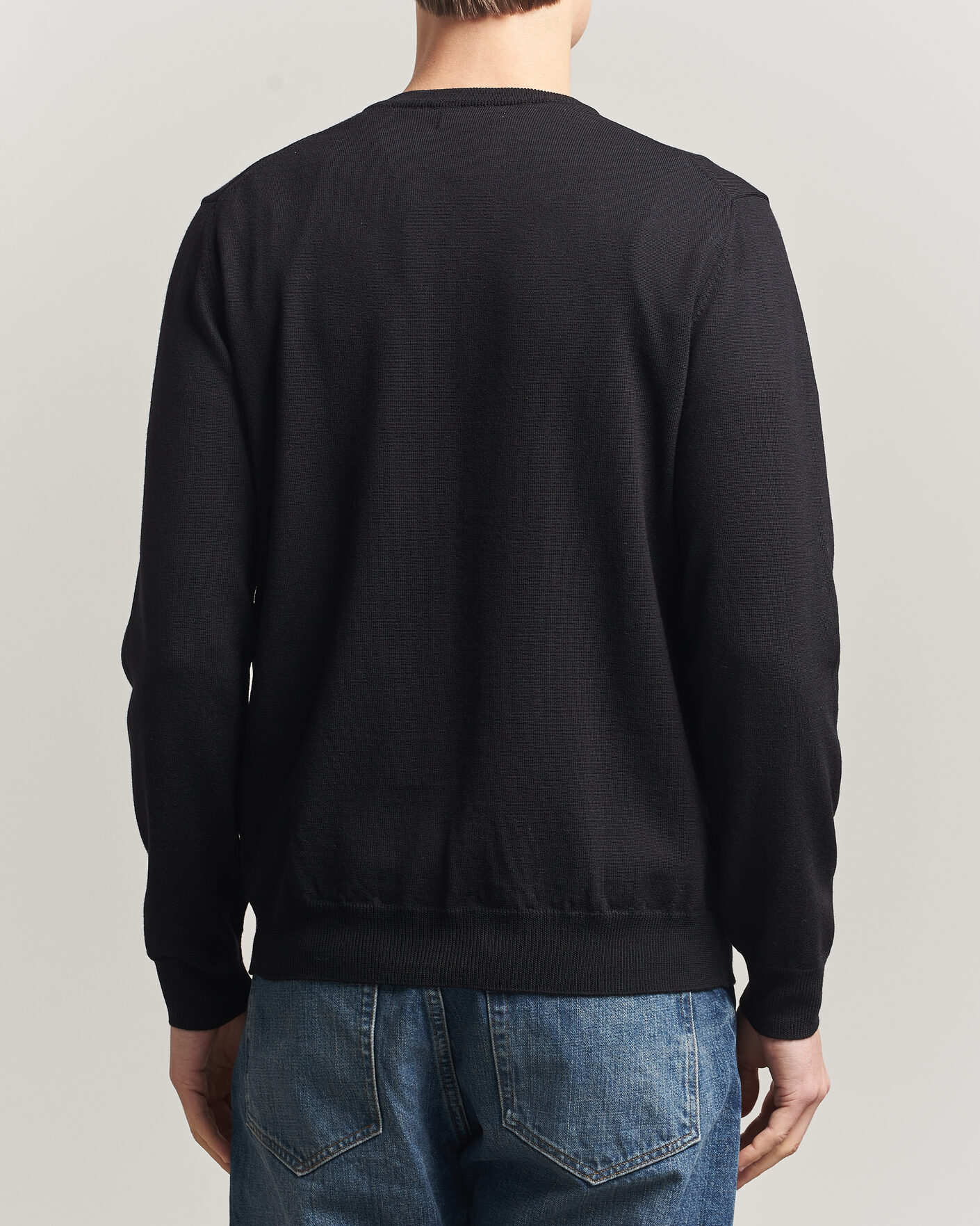 Herre | Trøjer | J.Lindeberg | Lymann Merino V-Neck Pullover Black