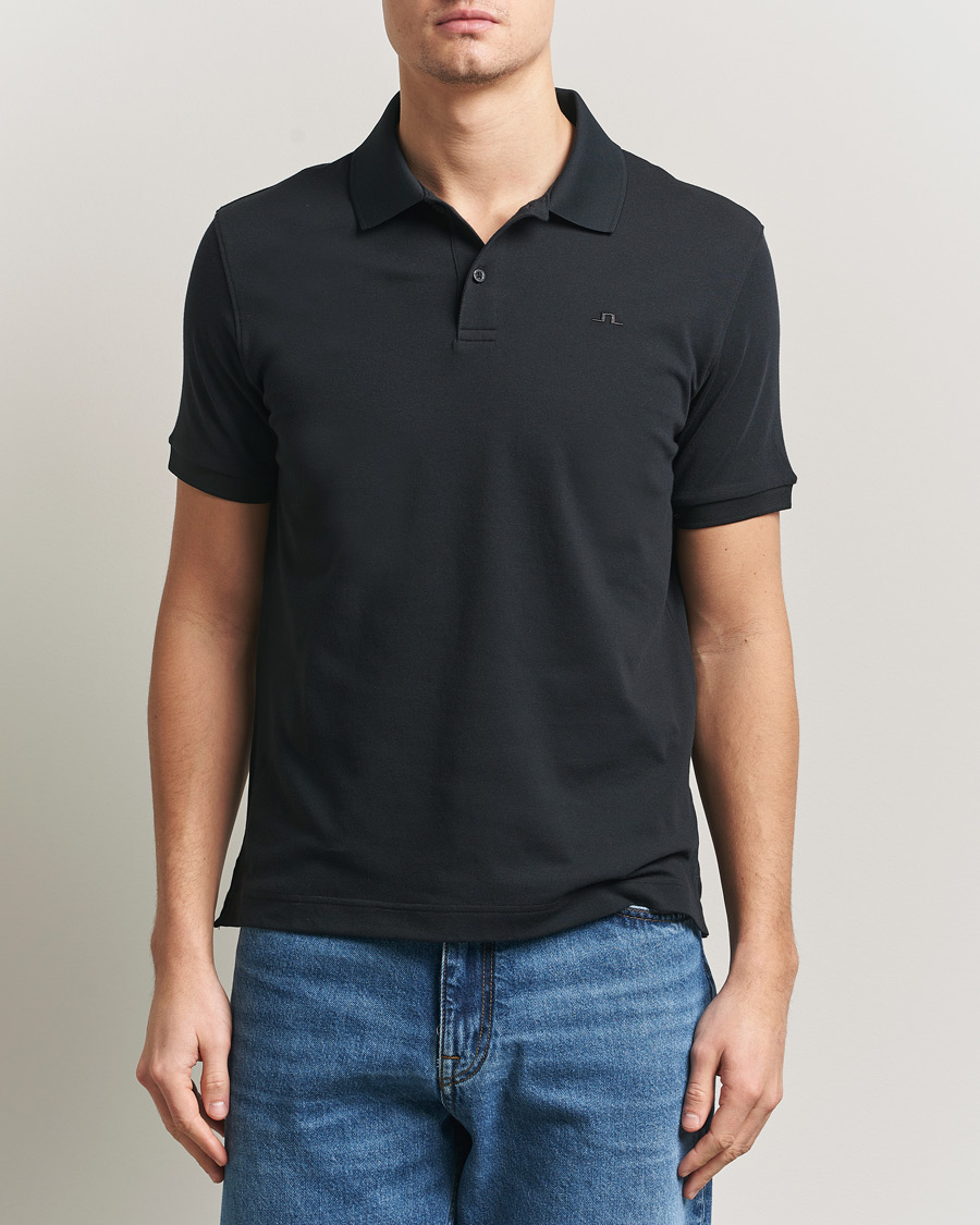 Herre | Polotrøjer | J.Lindeberg | Verse Polo Black