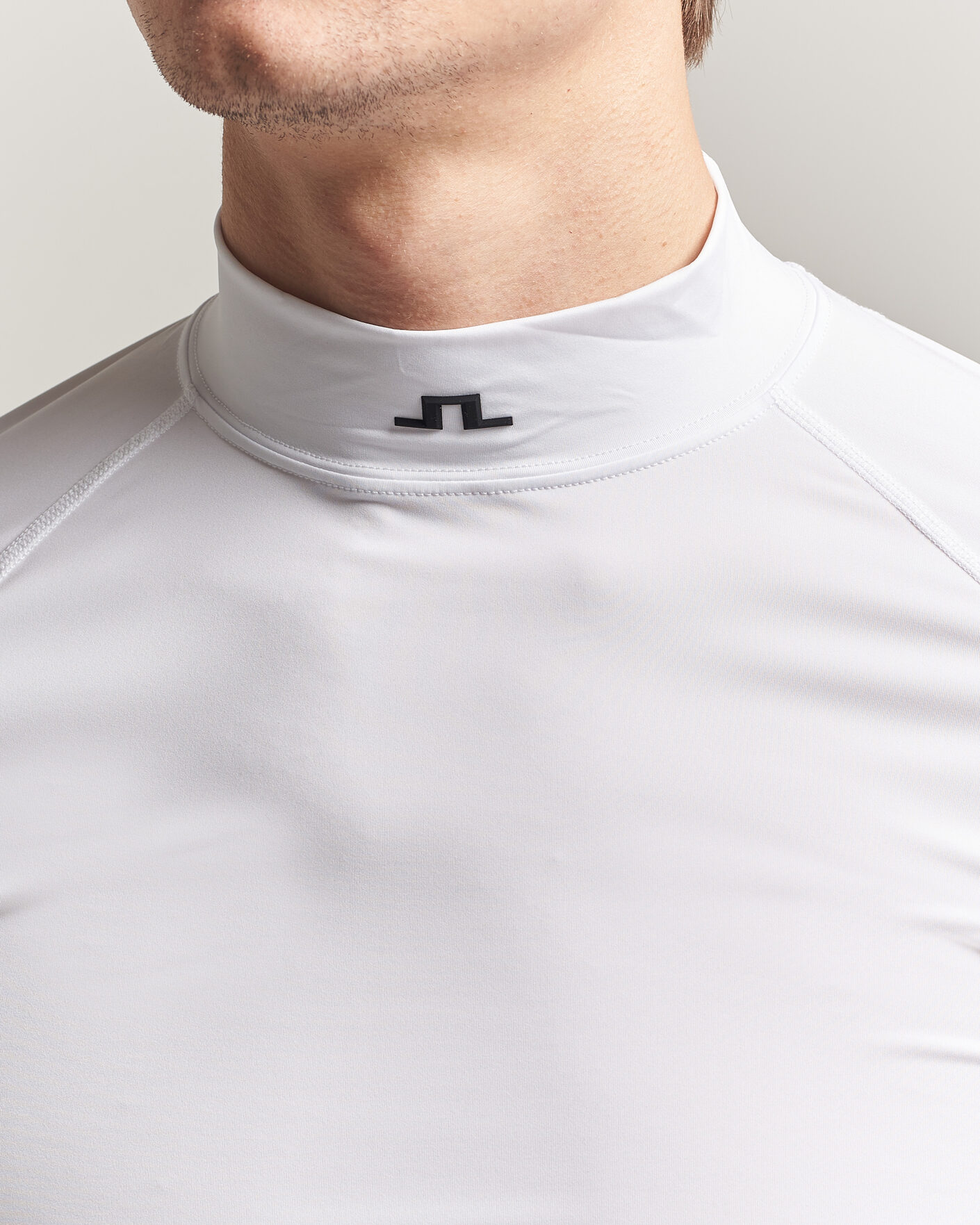 Herre | Golftøj | J.Lindeberg | Ello Compression T-Shirt White