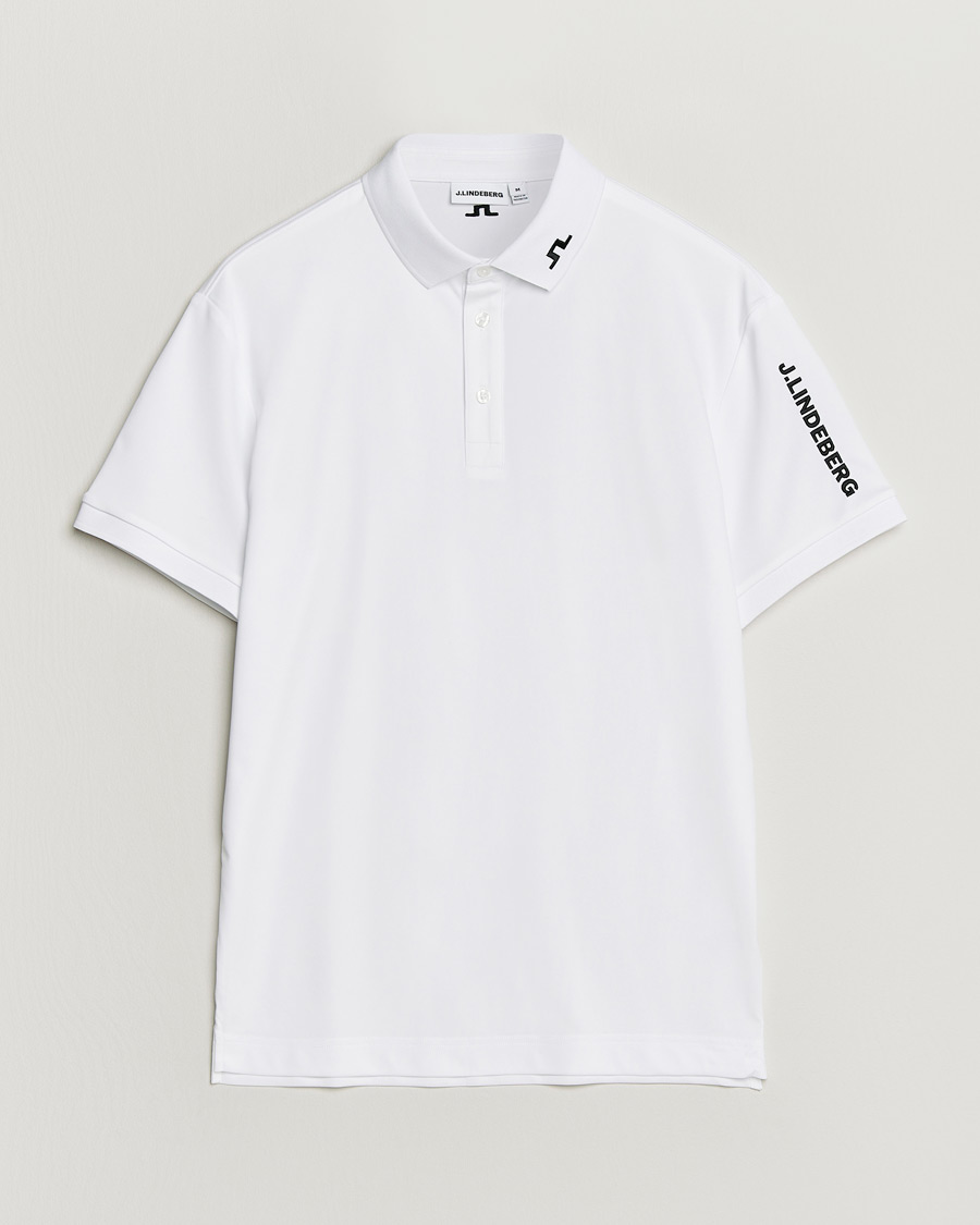 Herre | Polotrøjer | J.Lindeberg | Tour Tech Polo White