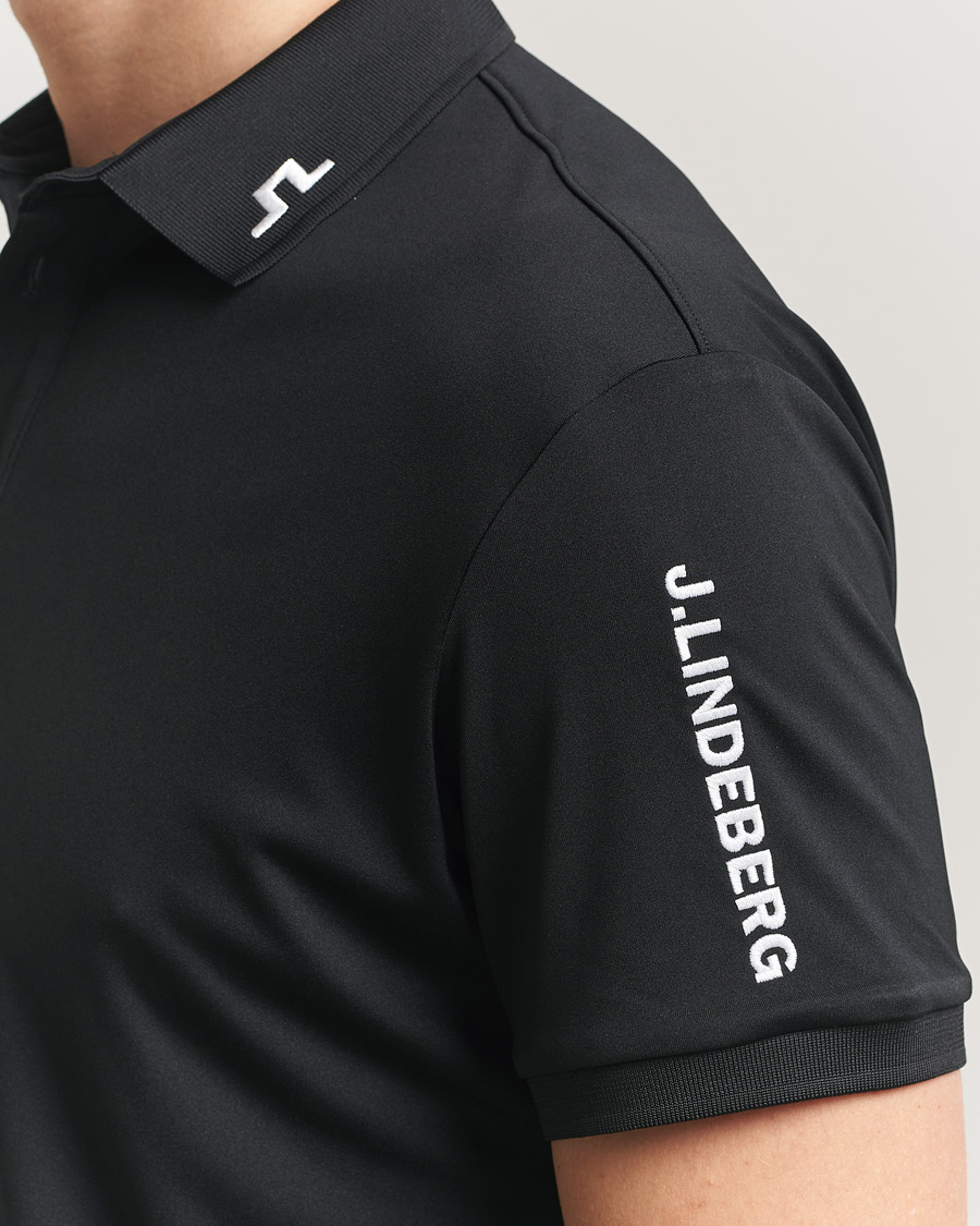 Herre | Polotrøjer | J.Lindeberg | Tour Tech Polo Black