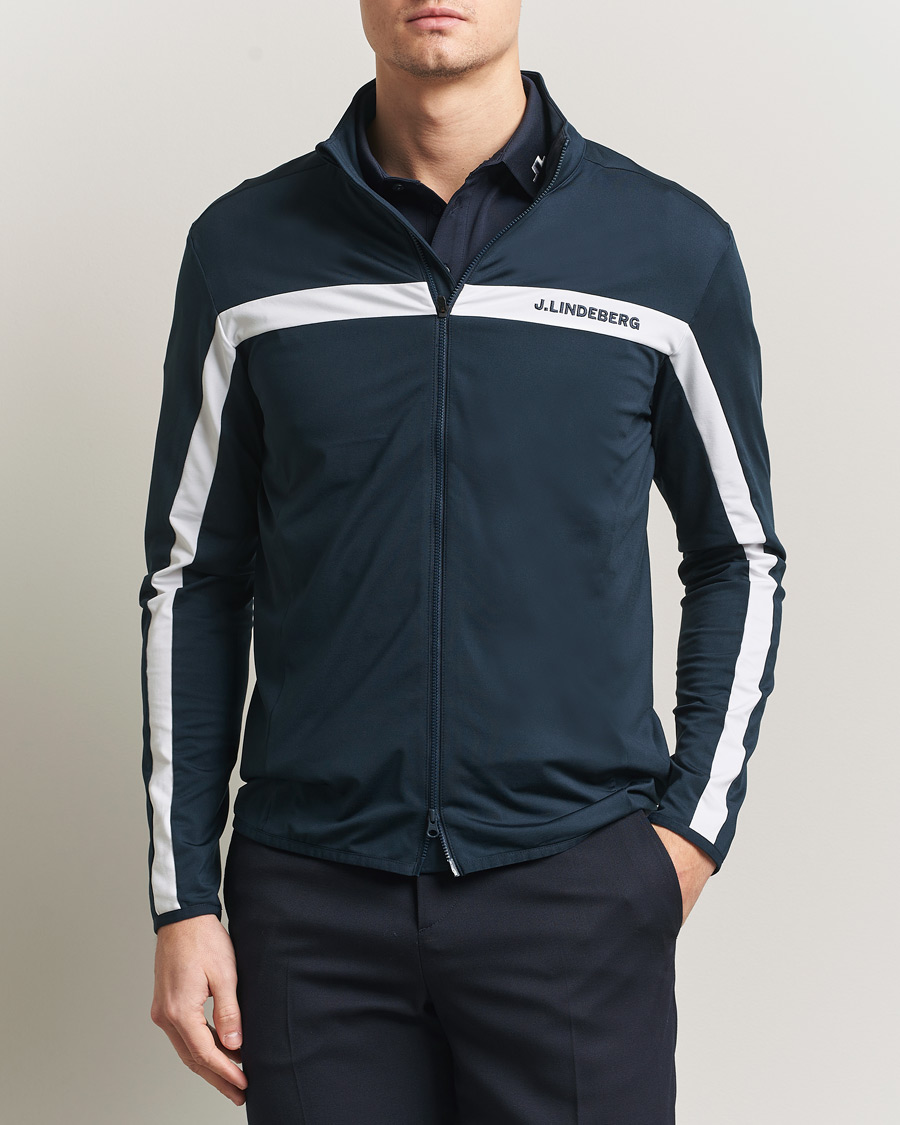 Herre | Trøjer | J.Lindeberg | Jarvis Mid Layer Full Zip JL Navy