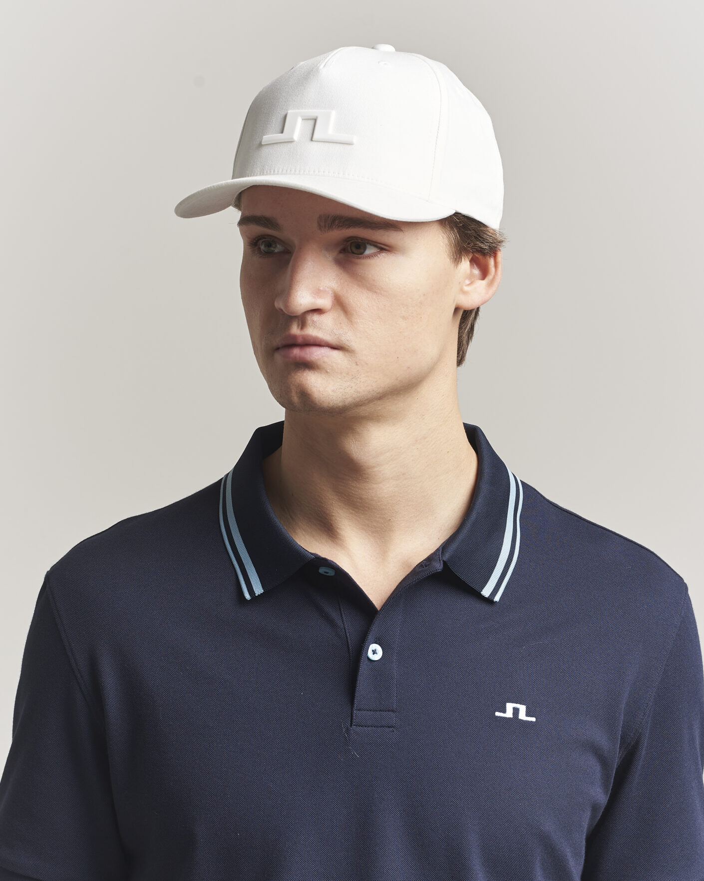Herre | Hatte & kasketter | J.Lindeberg | Heath Cap White