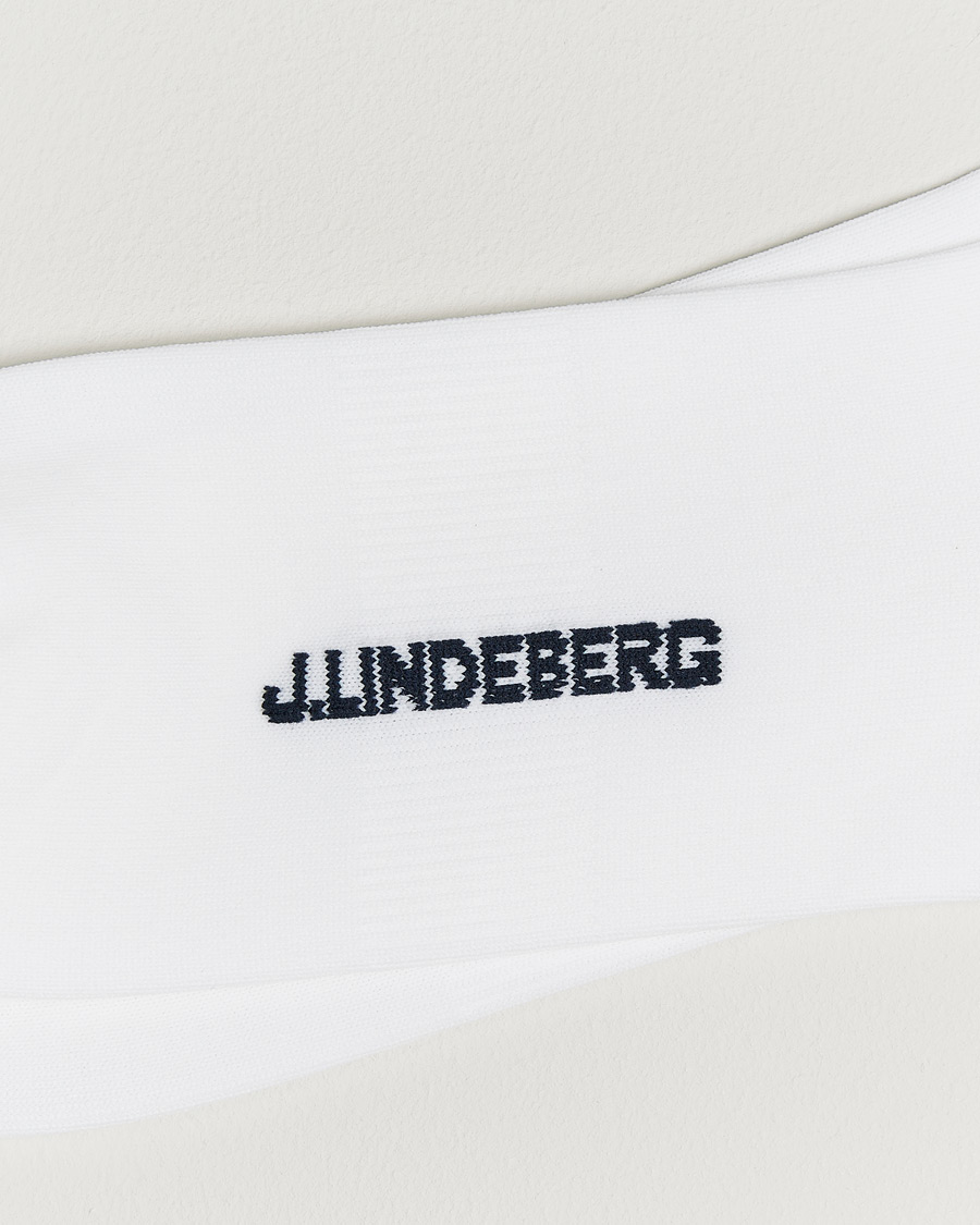 Herre | Undertøj | J.Lindeberg | Stratton Golf Sock White